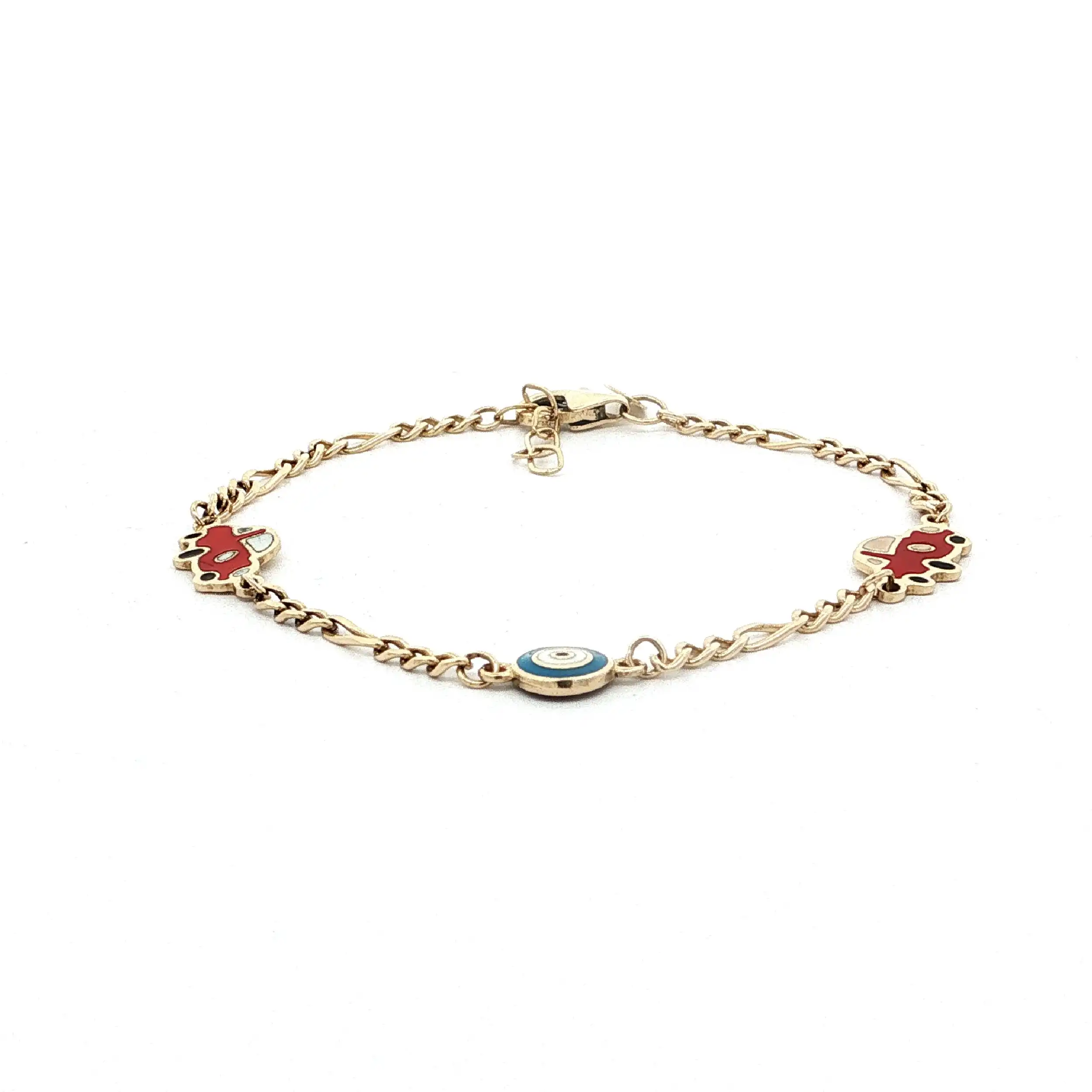 Armband Gelbgold mit Emaille Armband Gelbgold mit Emaille
