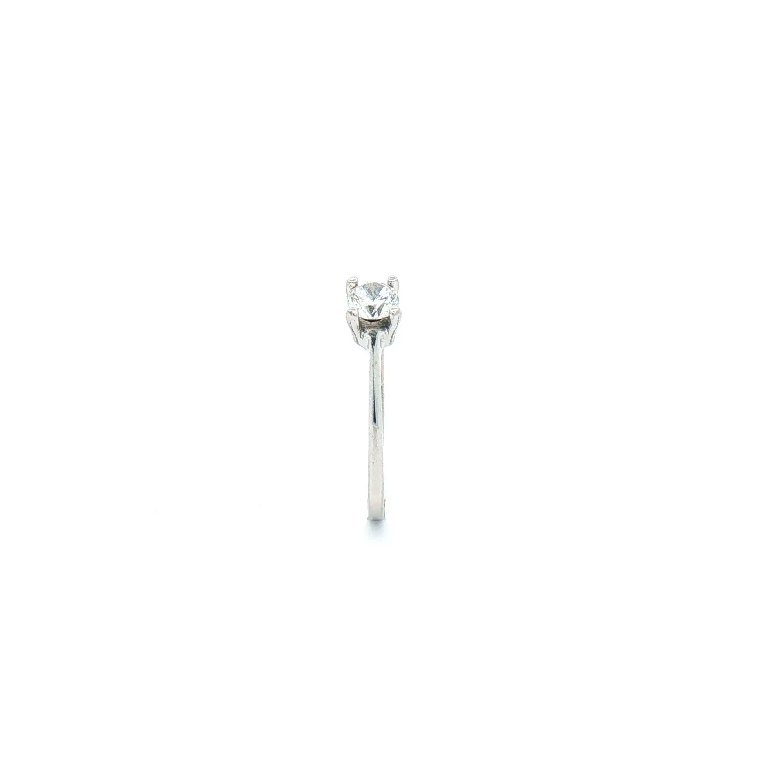 Ring Weißgold mit Zirkonia