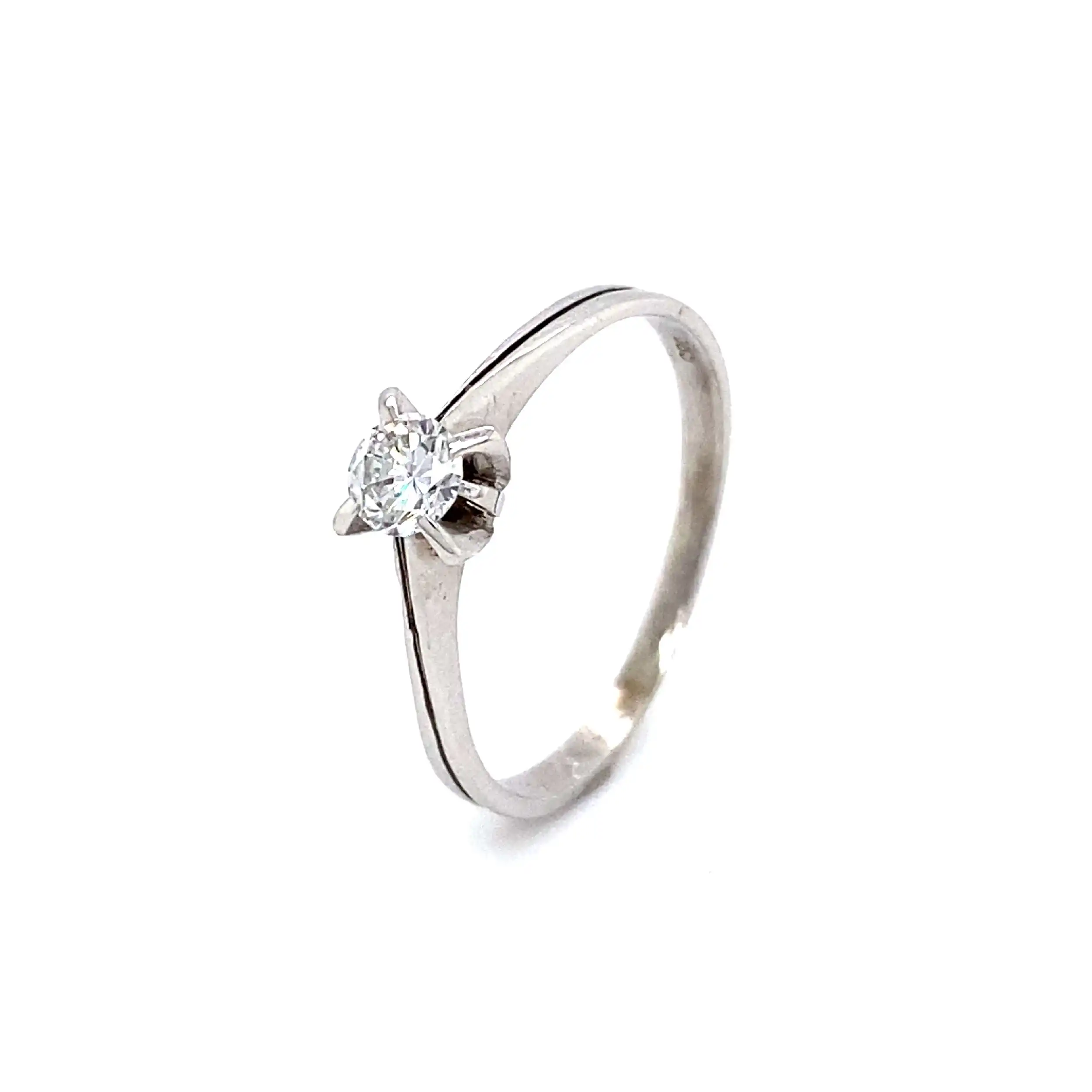 Ring Weißgold mit Brillant