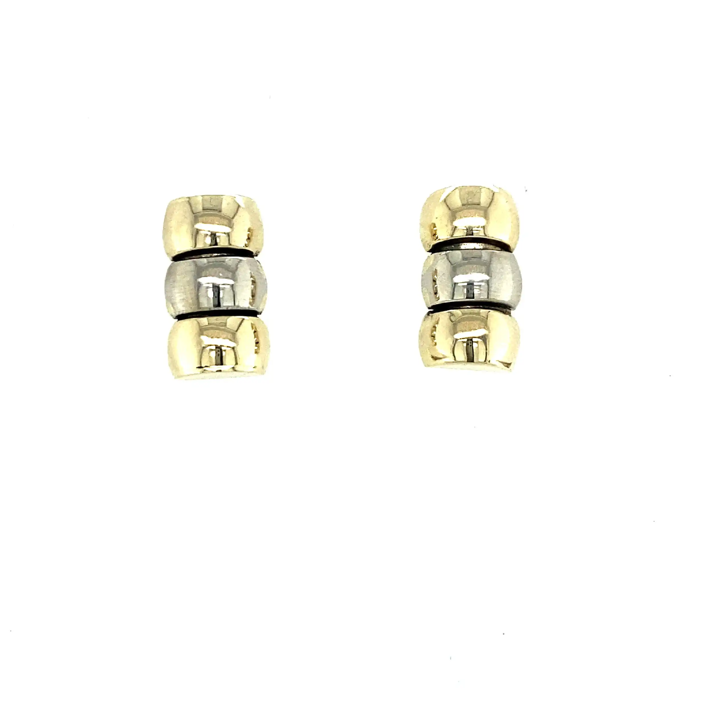 Ohrstecker Bicolor halbmassiv Ohrstecker Bicolor halbmassiv