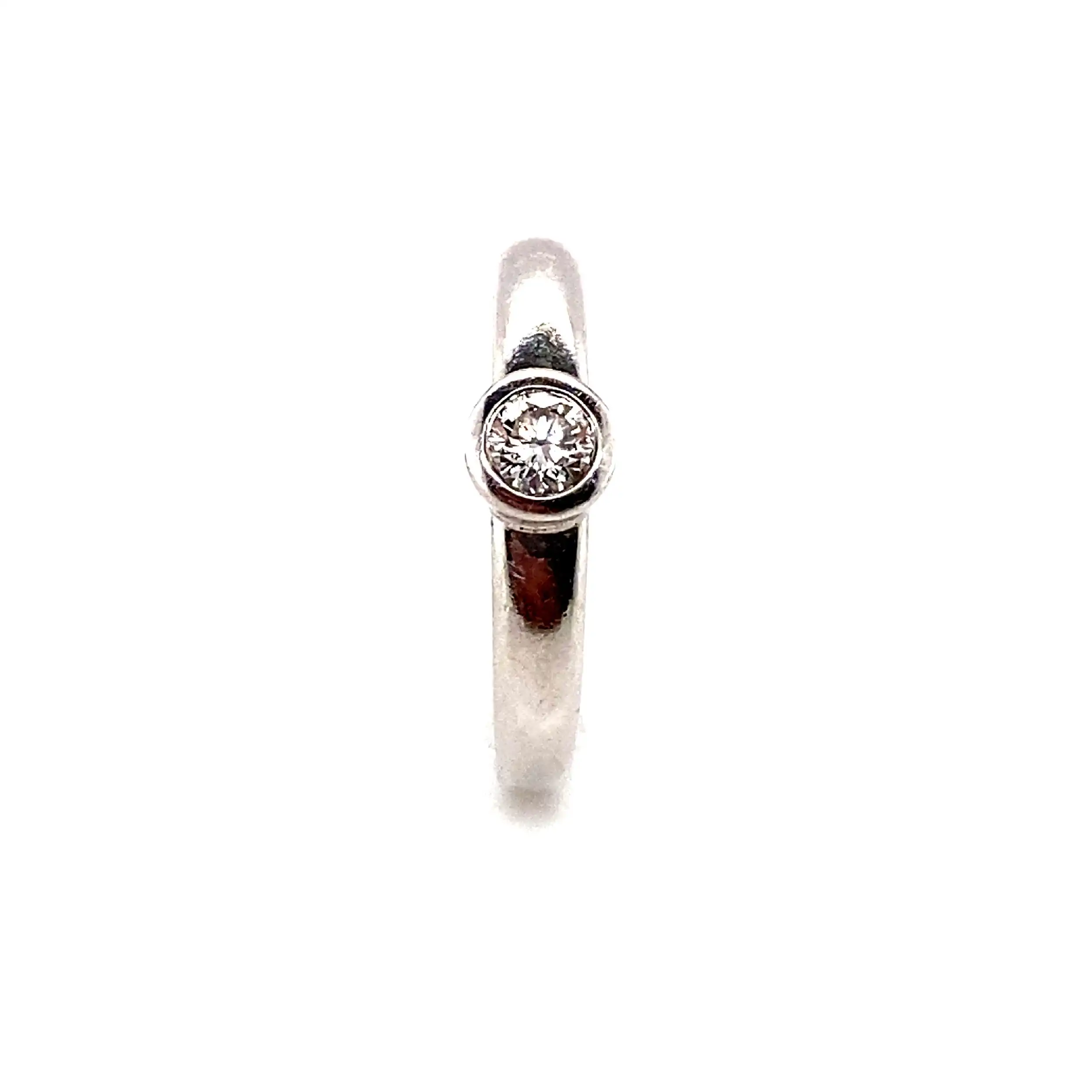 Ring Weißgold mit Brillant