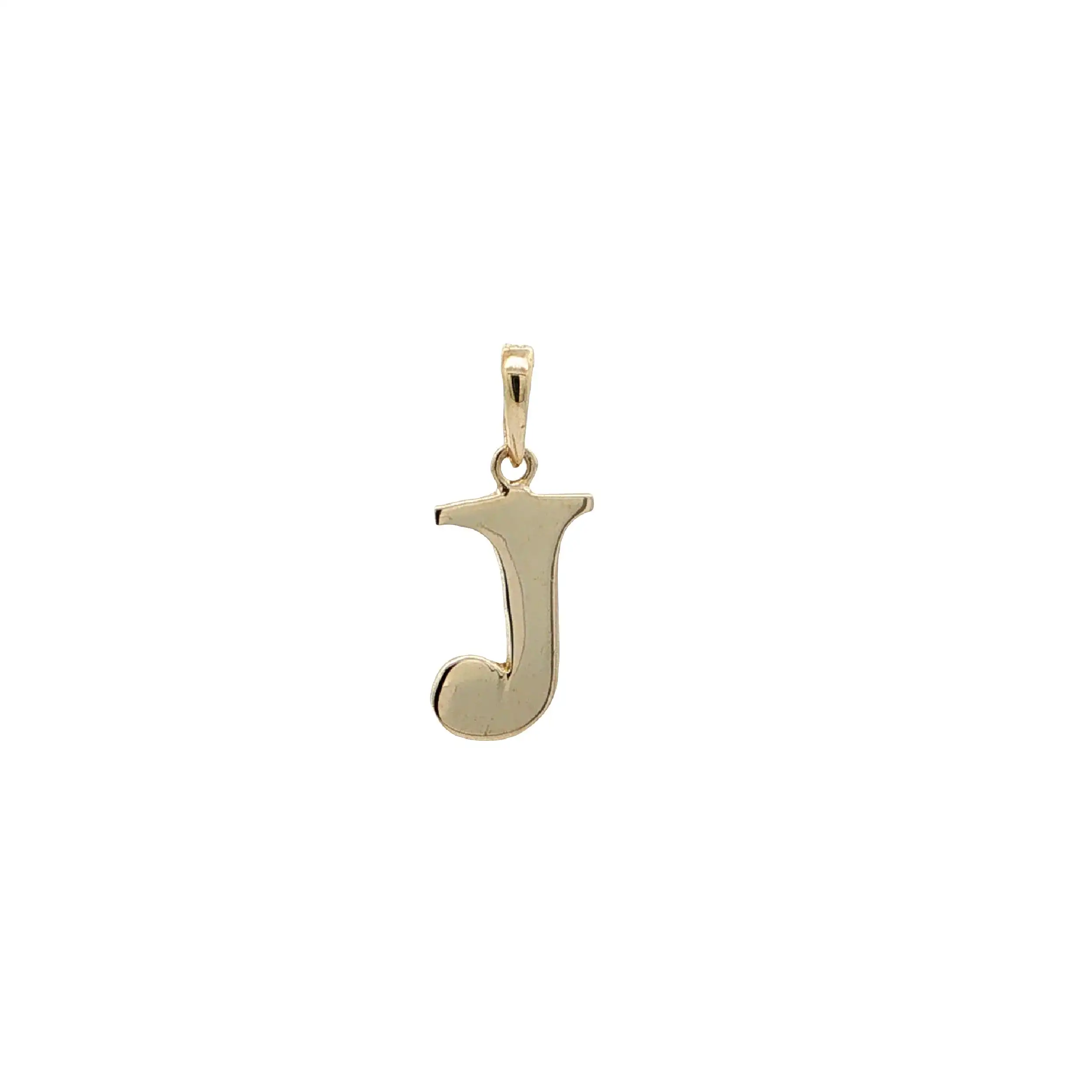 Anhänger Gelbgold Buchstabe "J"