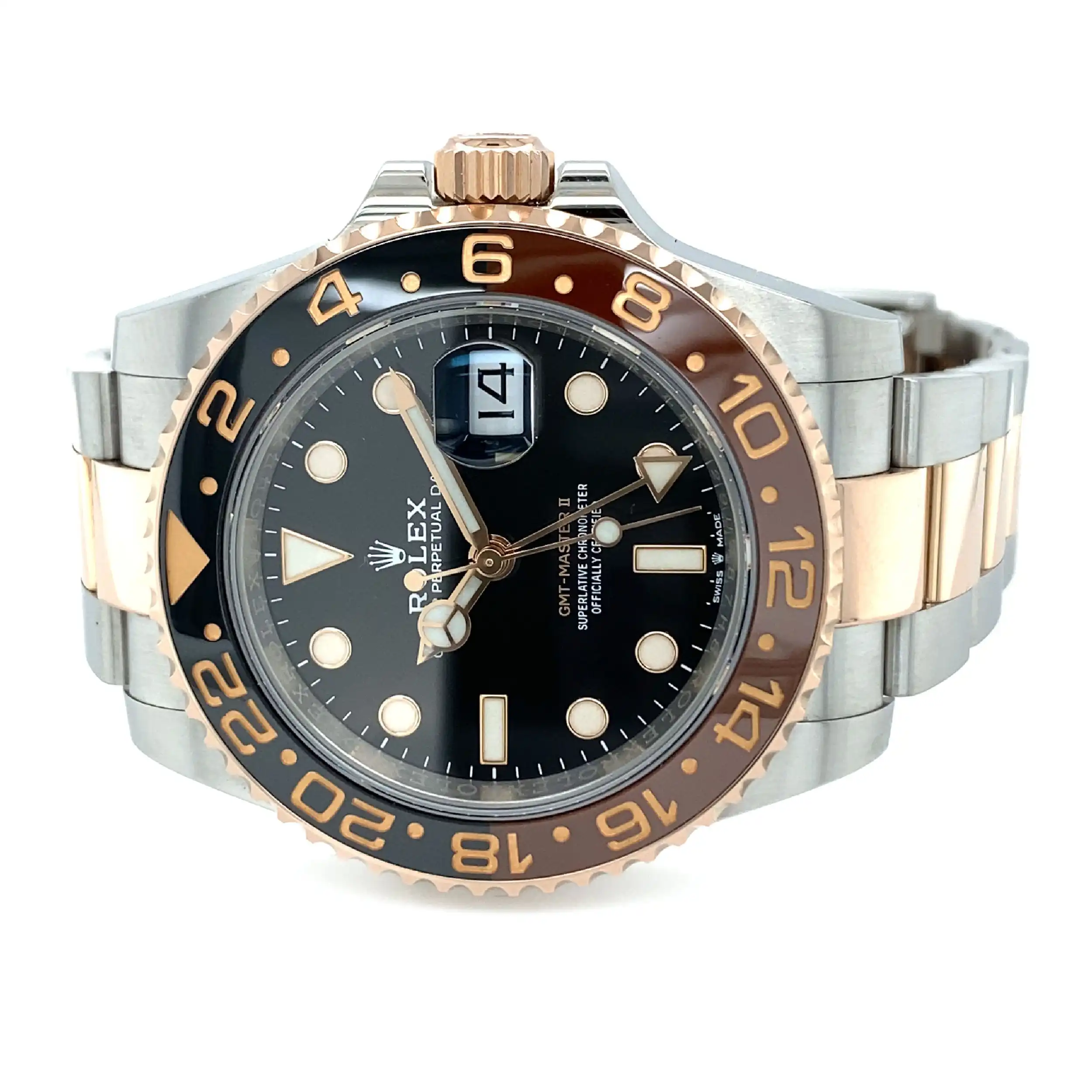 Herrenuhr Rolex GMT-Master II Rootbeer Everose