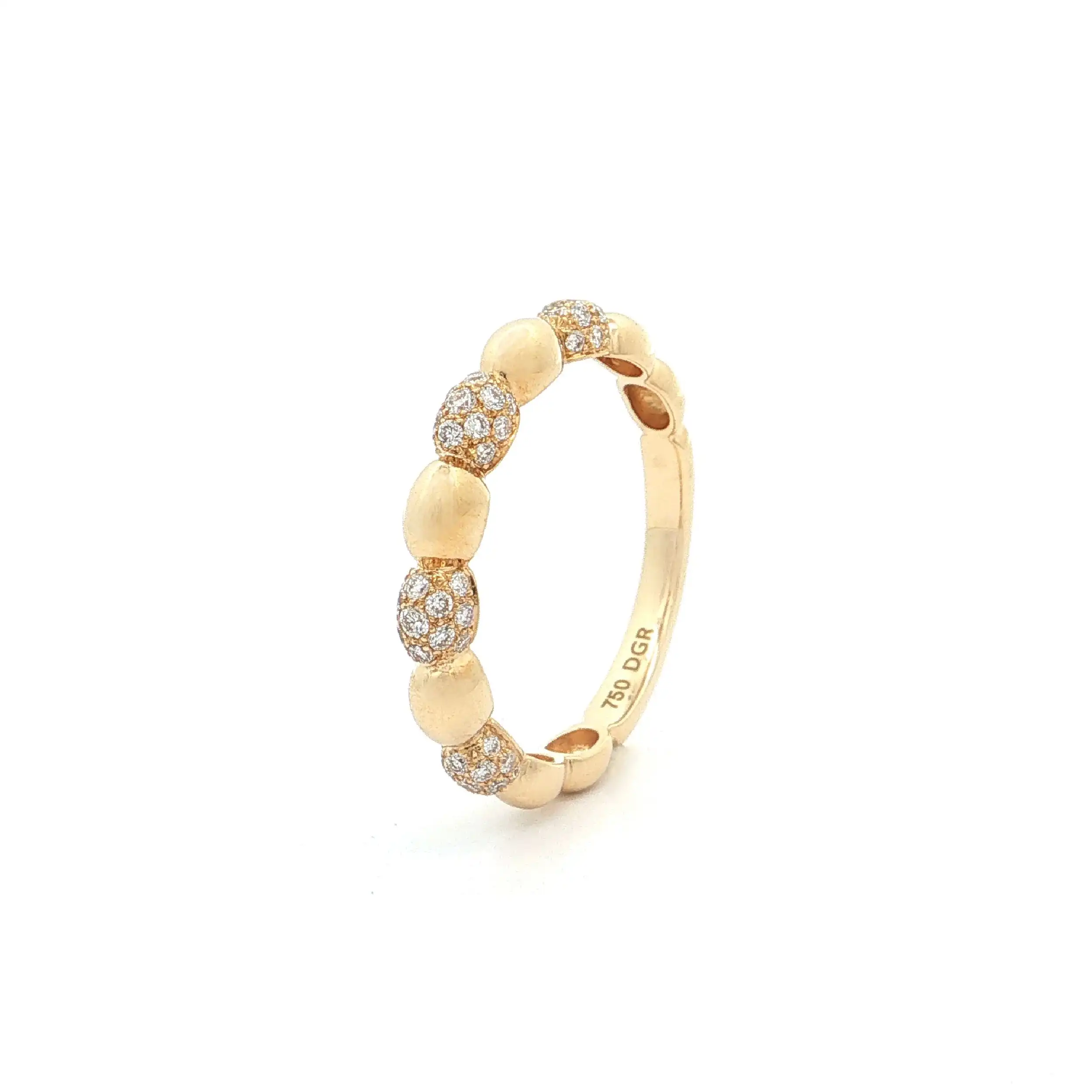 Ring Gelbgold mit Brillanten Ring Gelbgold mit Brillanten