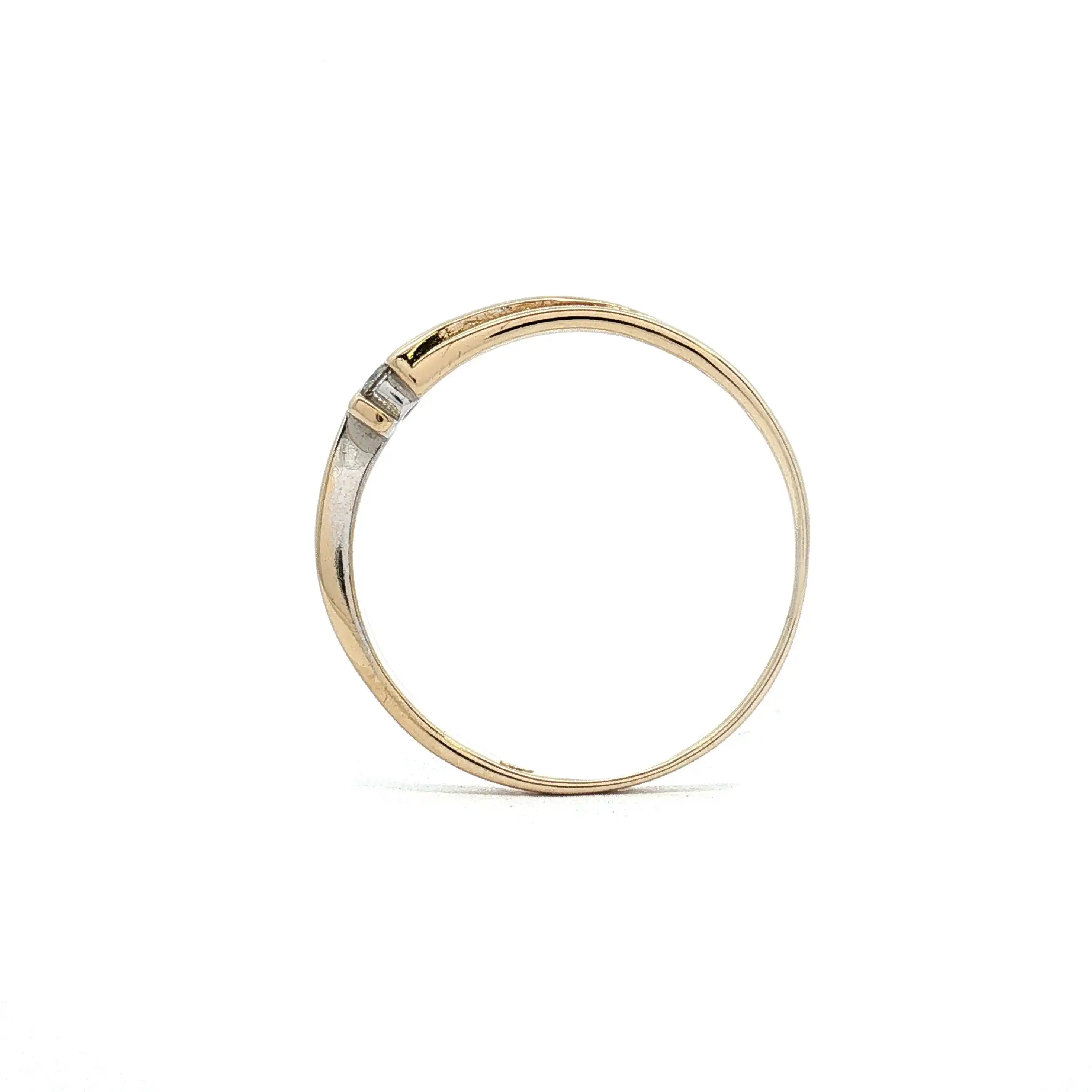 Ring Gelbgold mit Solitär Brillant Ring Gelbgold mit Solitär Brillant