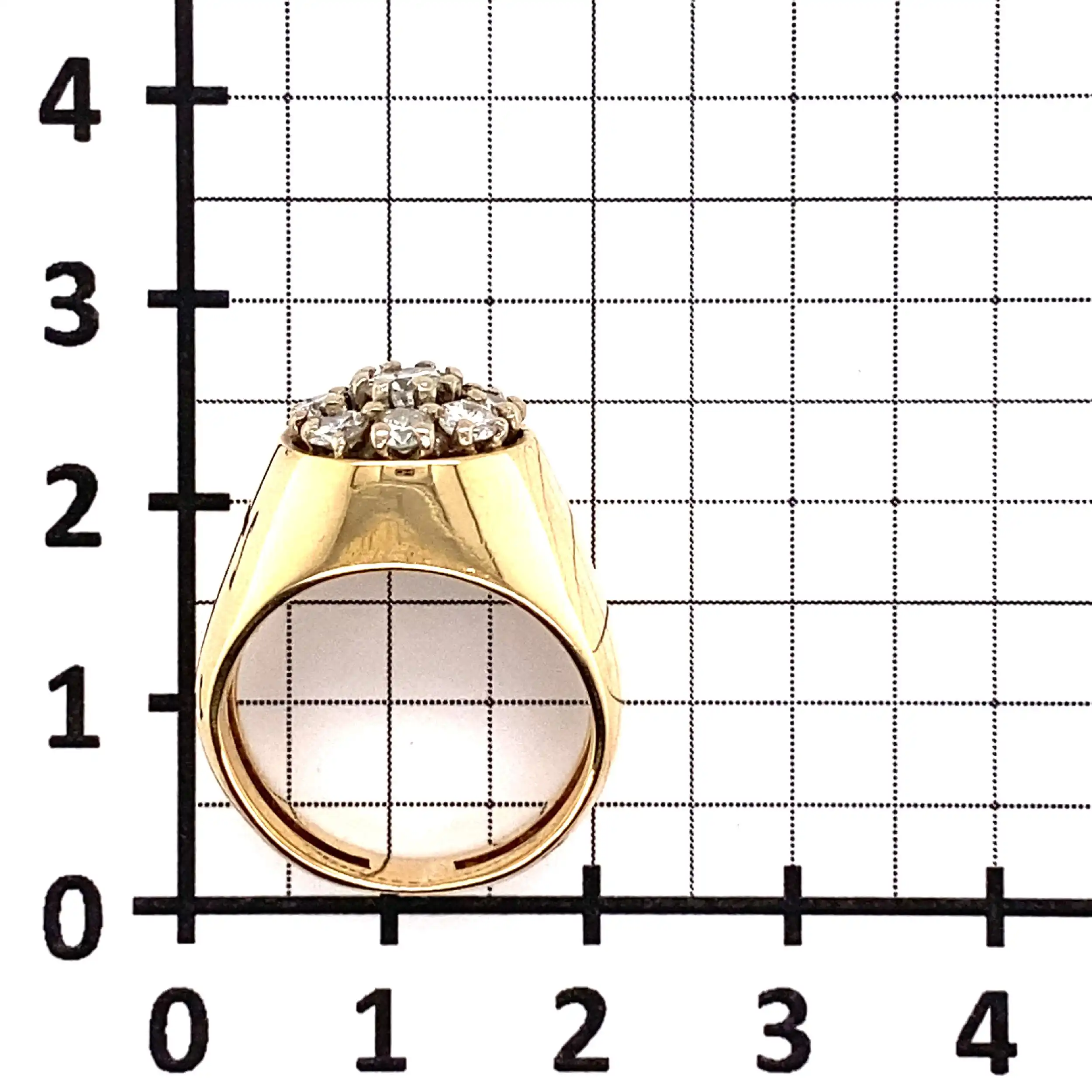 Ring Gelbgold mit Brillanten