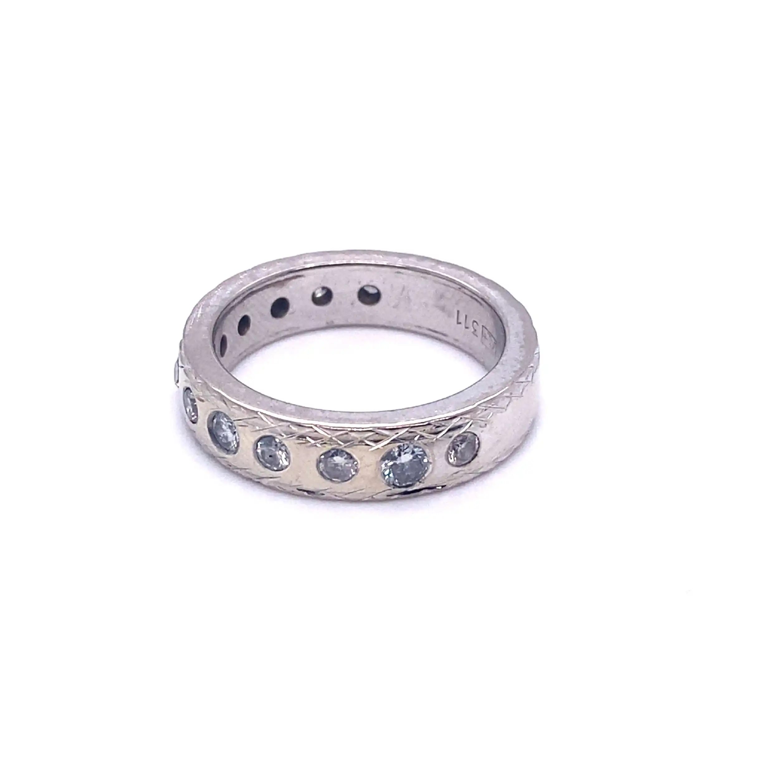Ring Weißgold mit Brillanten Ring Weißgold mit Brillanten