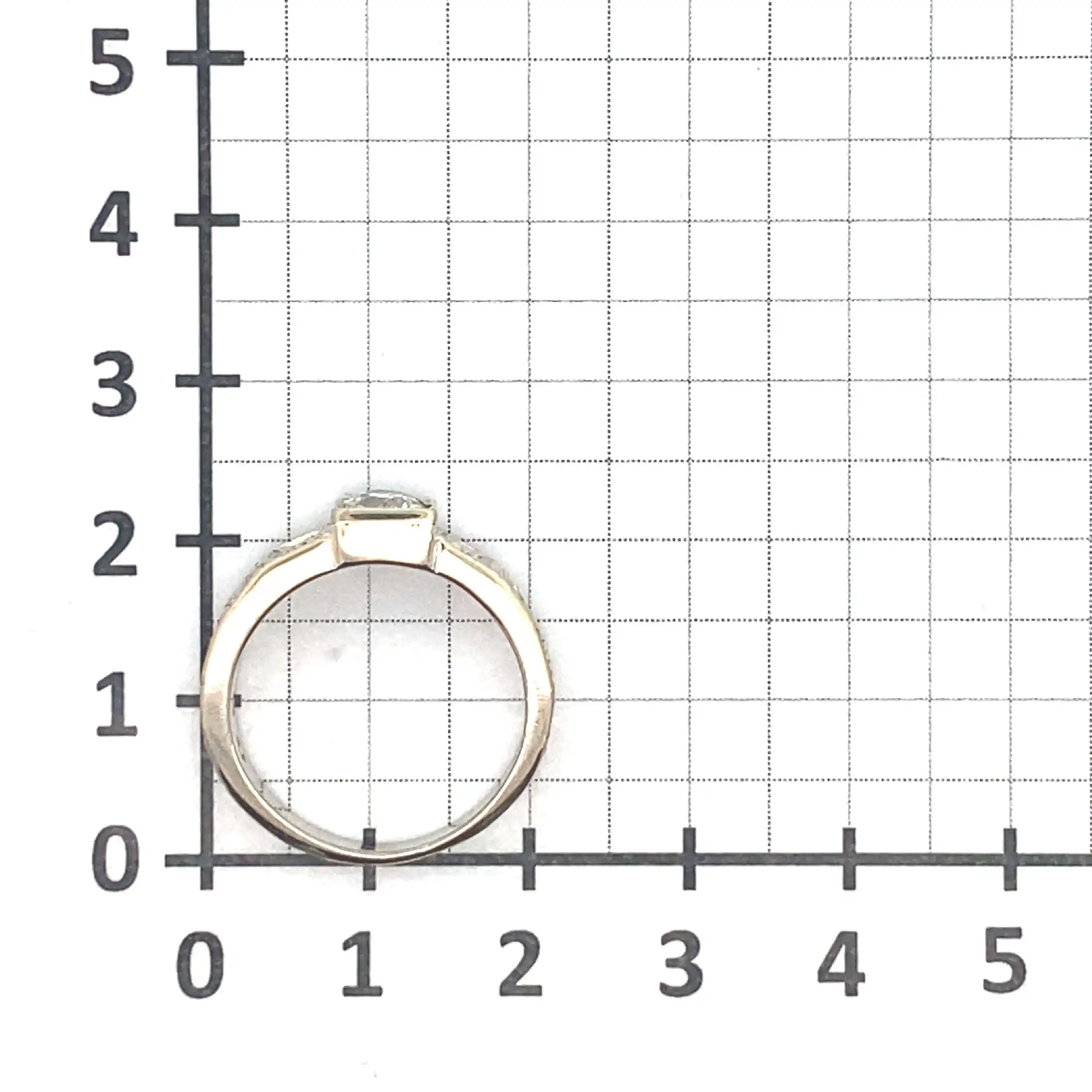 Ring Weißgold mit Altschliff Brillant, Brillanten und Diamanten Ring Weißgold mit Altschliff Brillant, Brillanten und Diamanten