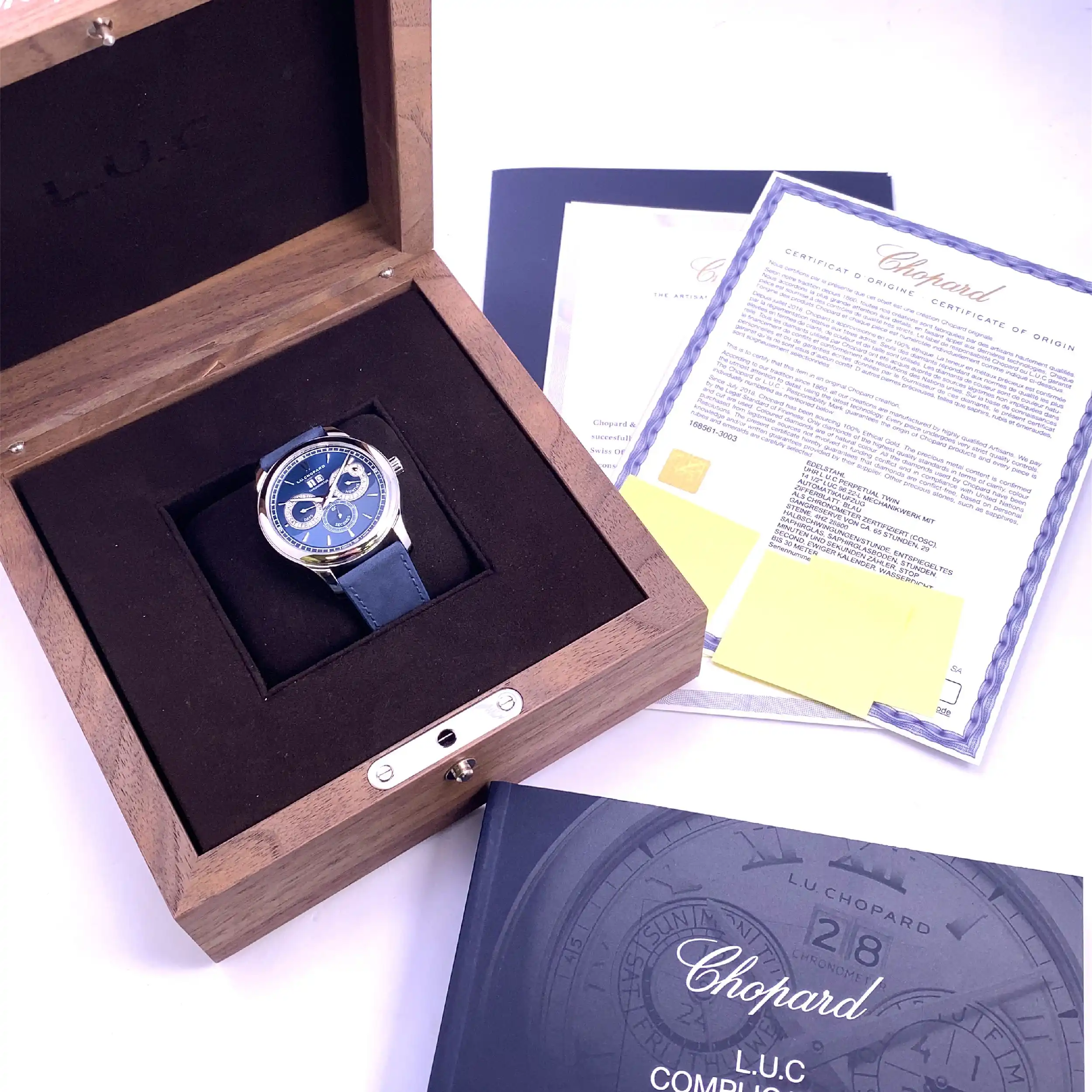 Herrenuhr Chopard L.U.C Perpetual Twin Herrenuhr Chopard L.U.C Perpetual Twin