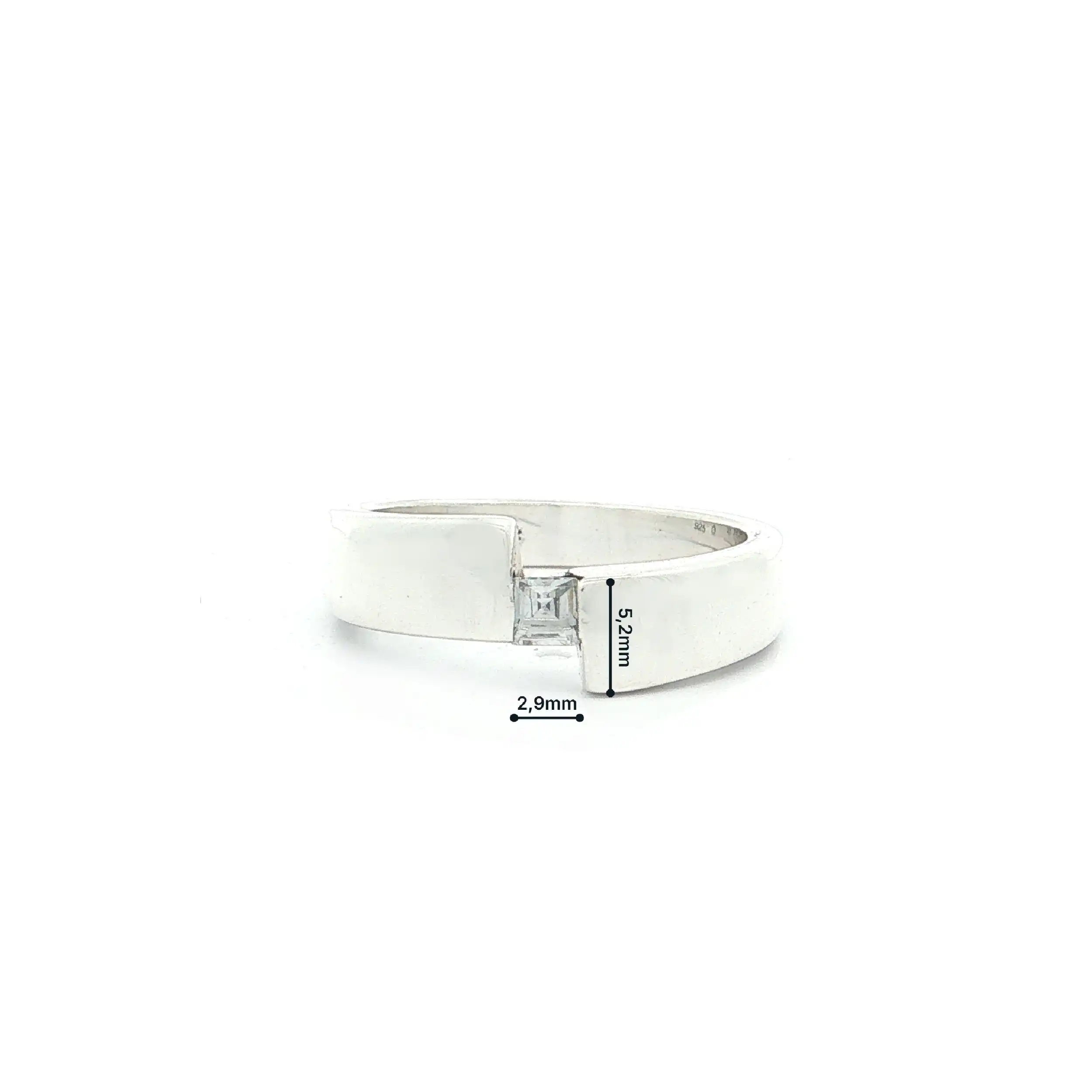 Ring Silber mit Zirkonia Ring Silber mit Zirkonia