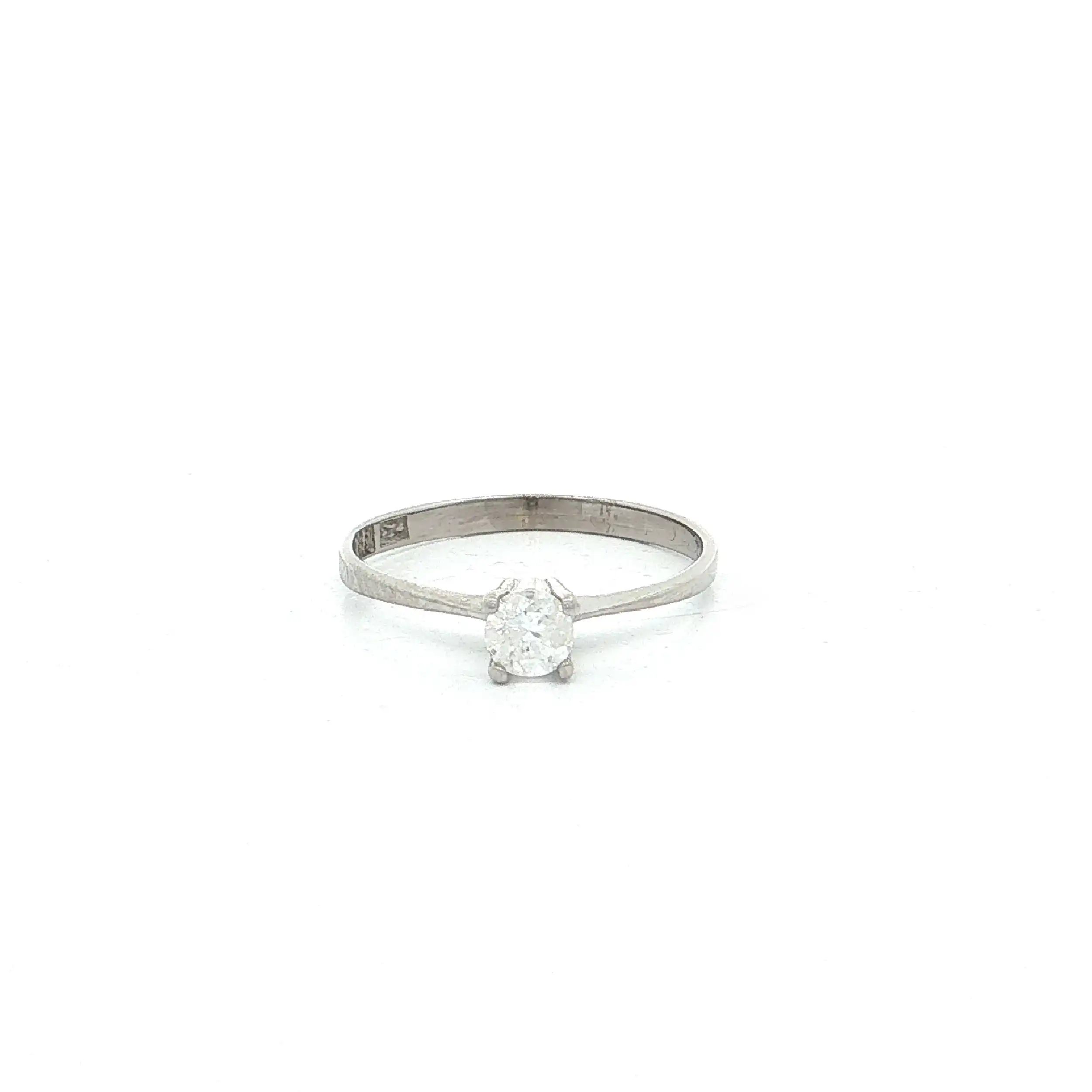 Ring Weißgold mit Brillant