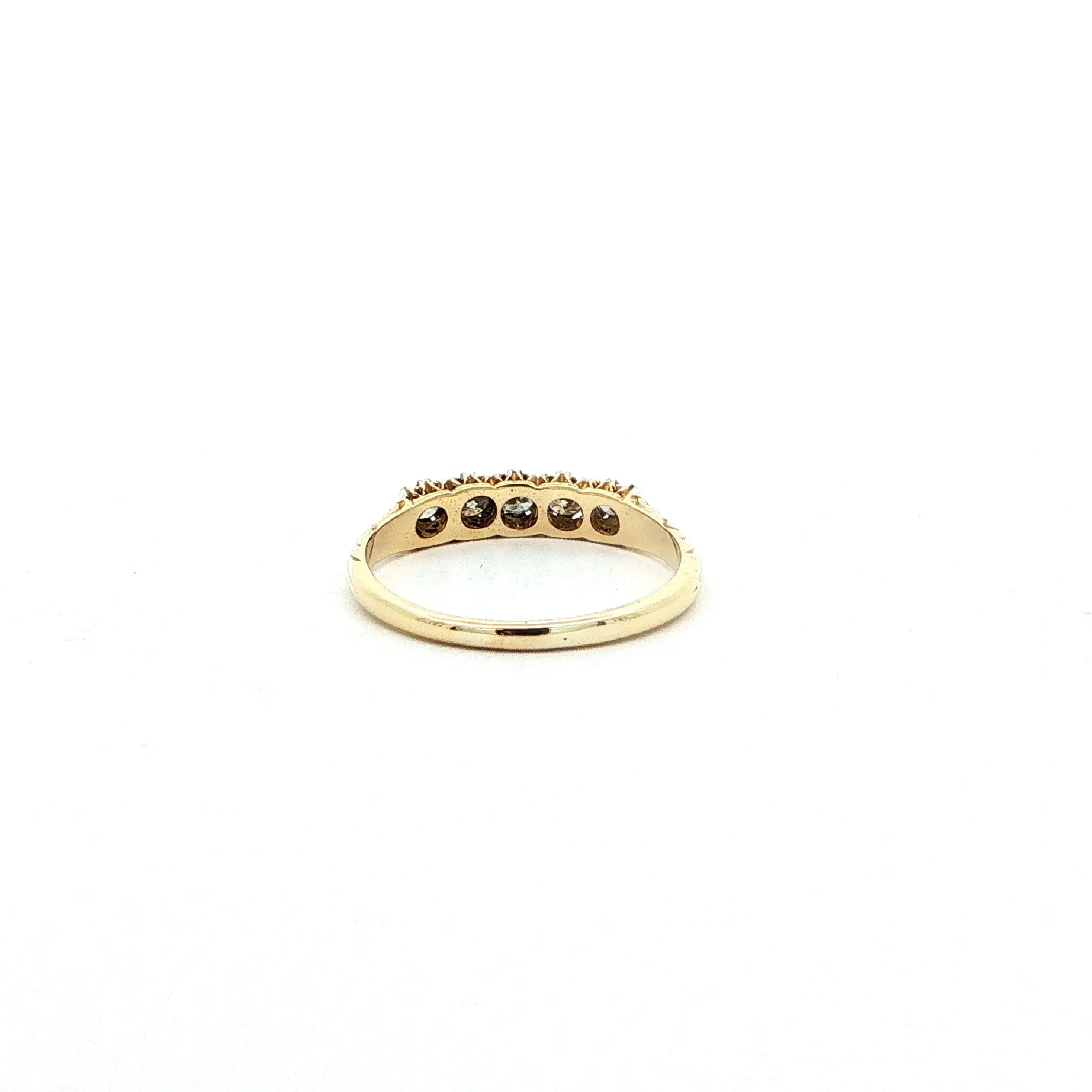 Ring Gelbgold mit Brillanten Ring Gelbgold mit Brillanten