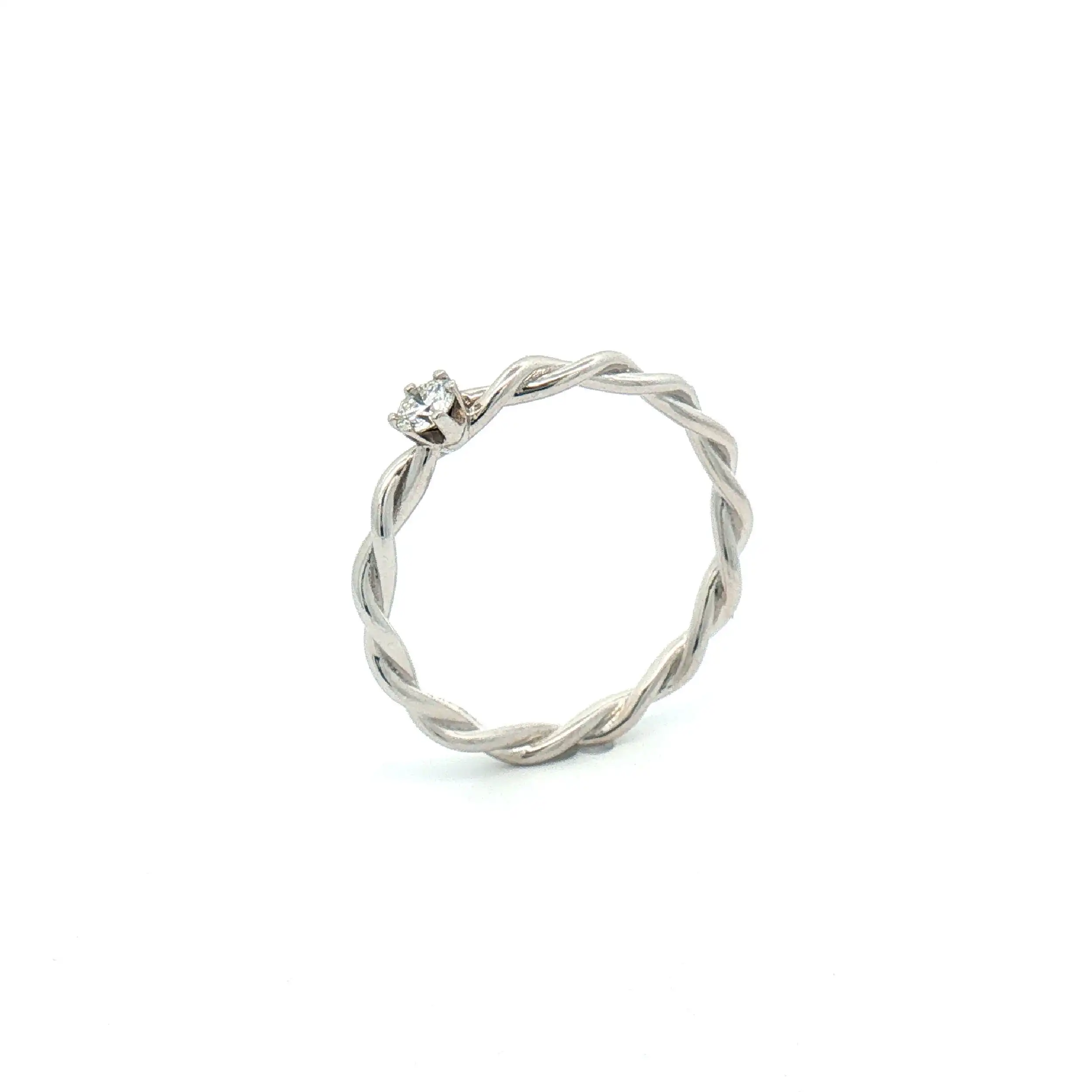 Ring Weißgold mit Brillant