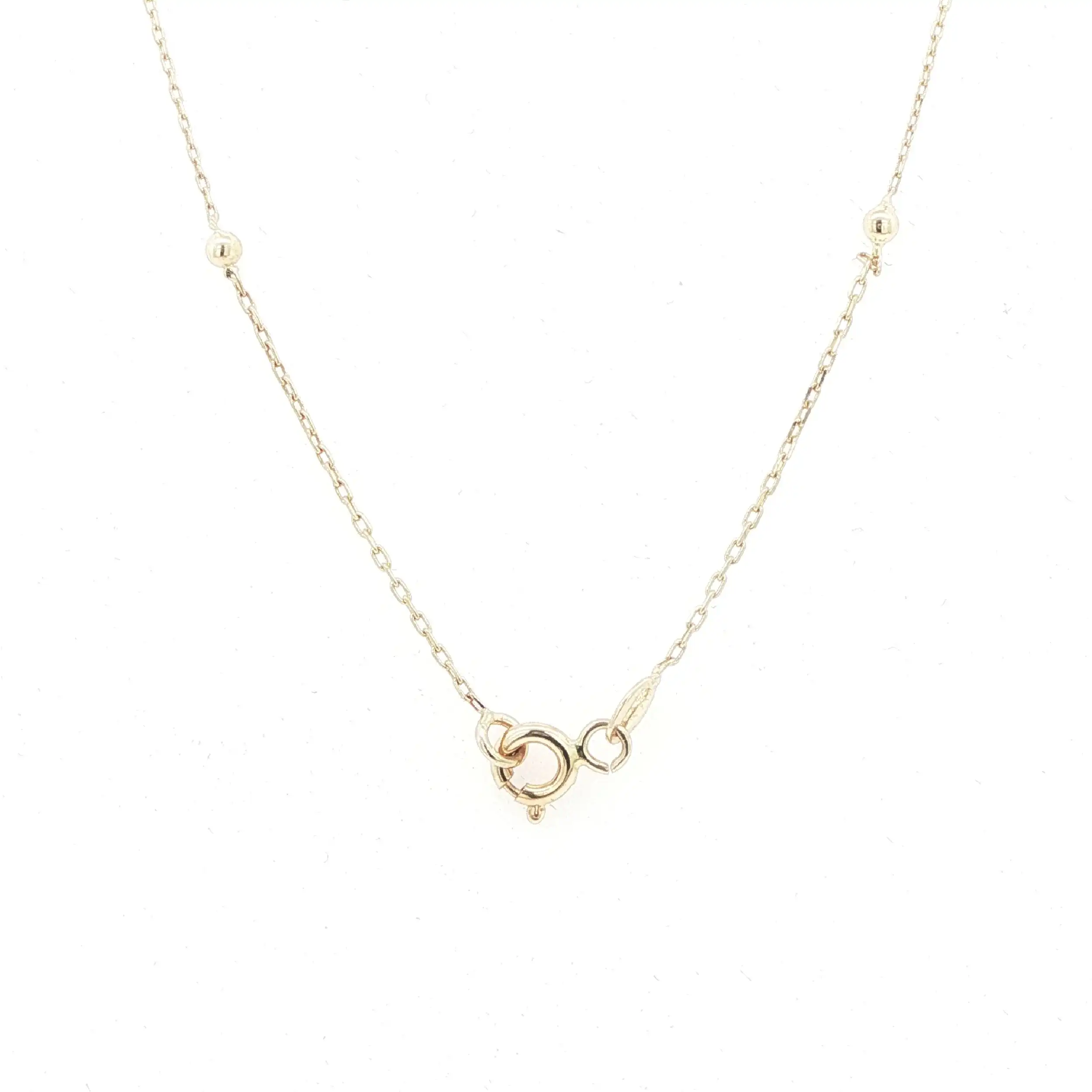 Collier Gelbgold mit Zirkonia Collier Gelbgold mit Zirkonia