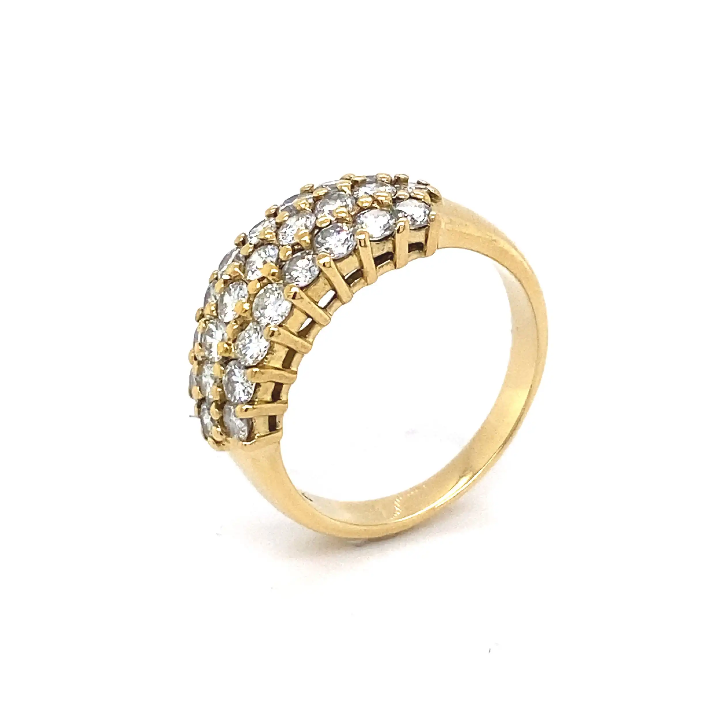 Ring Gelbgold mit Brillanten