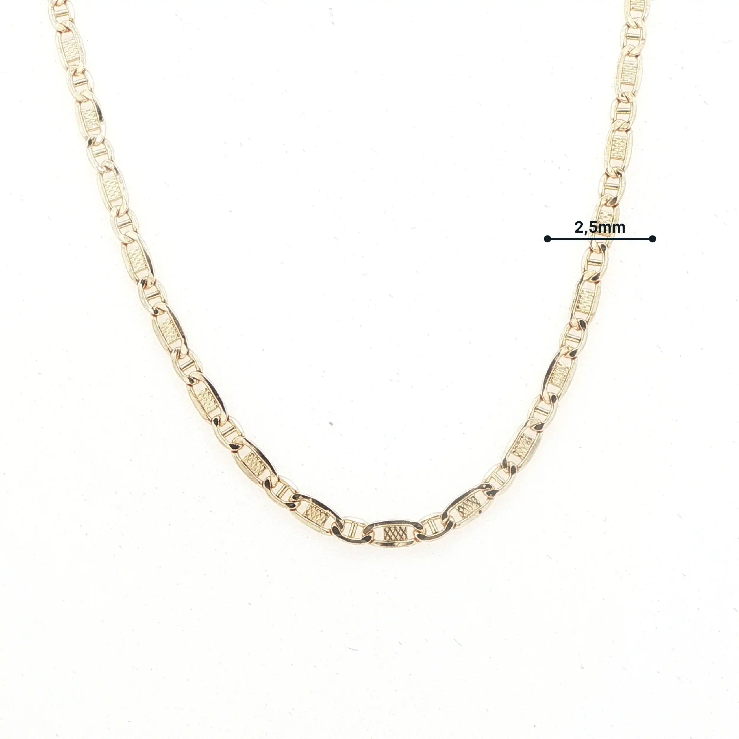 Gliederkette Gelbgold Gliederkette Gelbgold