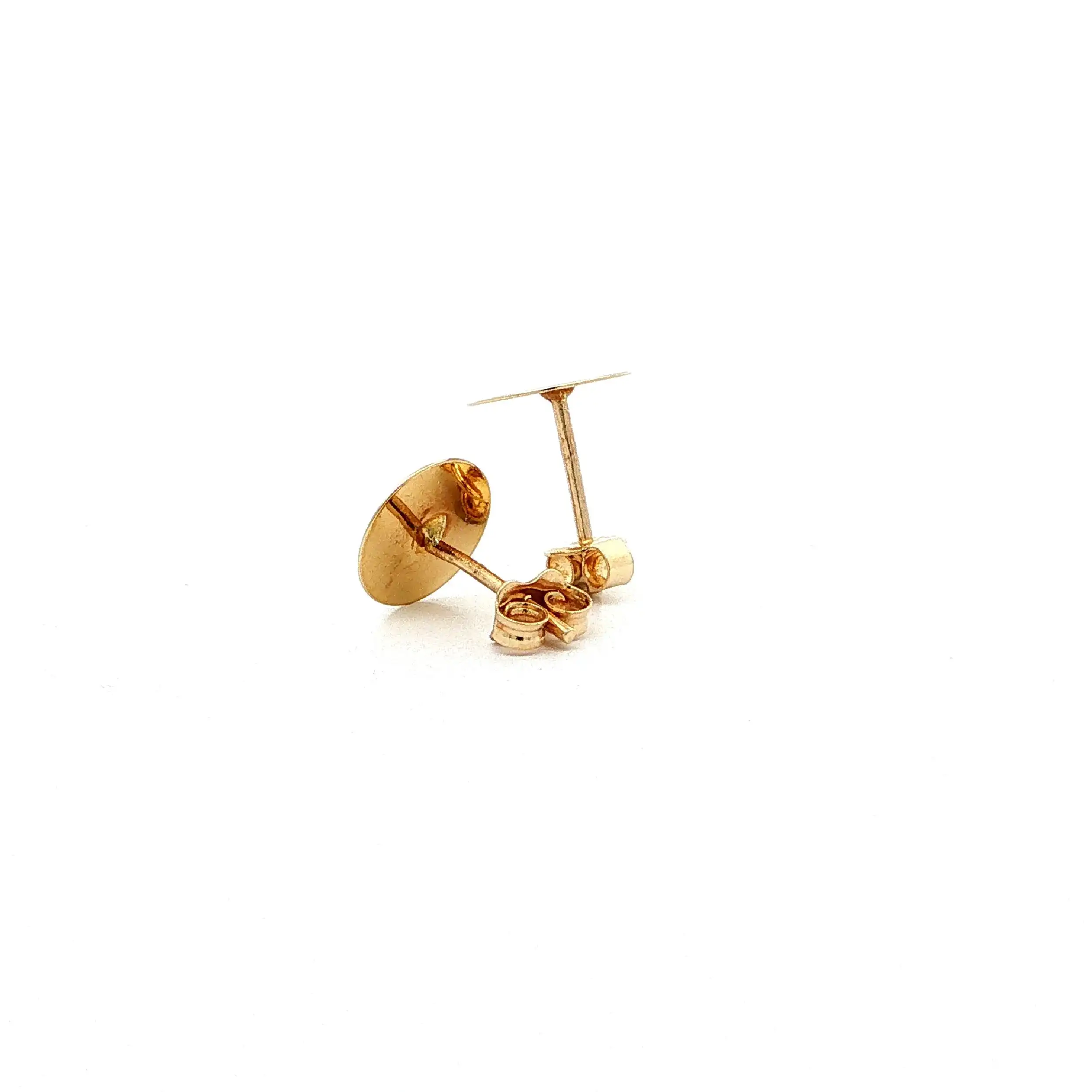 Ohrstecker Gelbgold