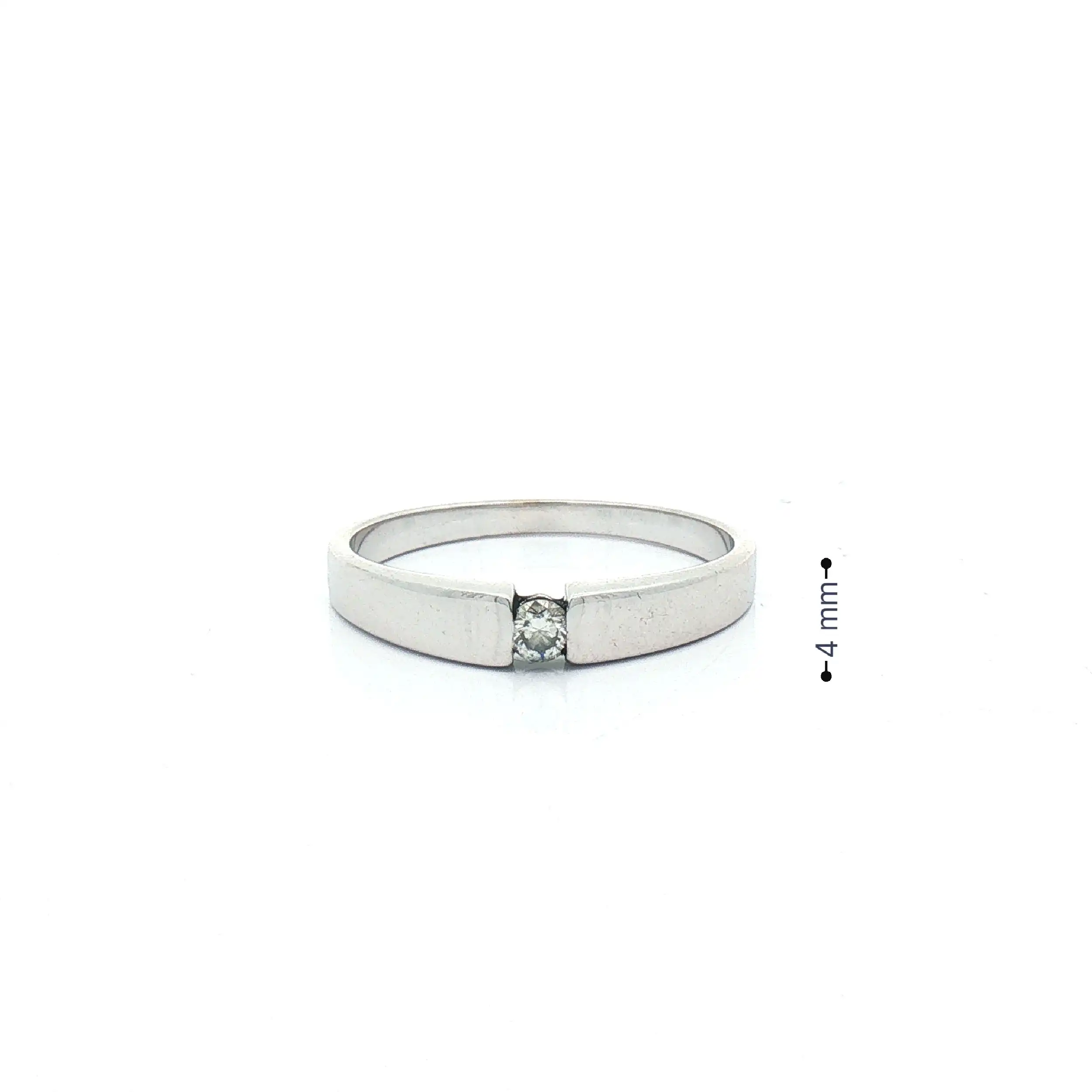 Ring Weißgold mit Brillant Christ Ring Weißgold mit Brillant Christ
