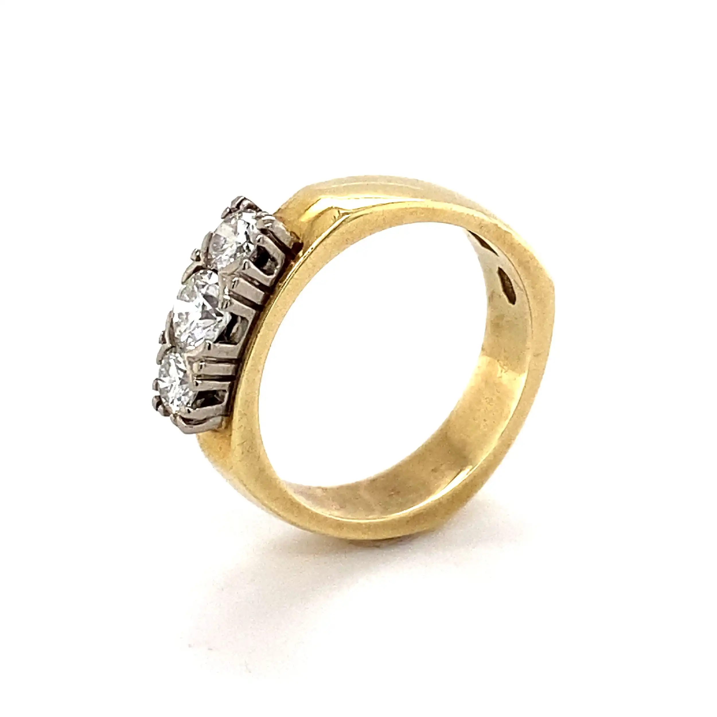 Ring Bicolor mit Brillanten Ring Bicolor mit Brillanten
