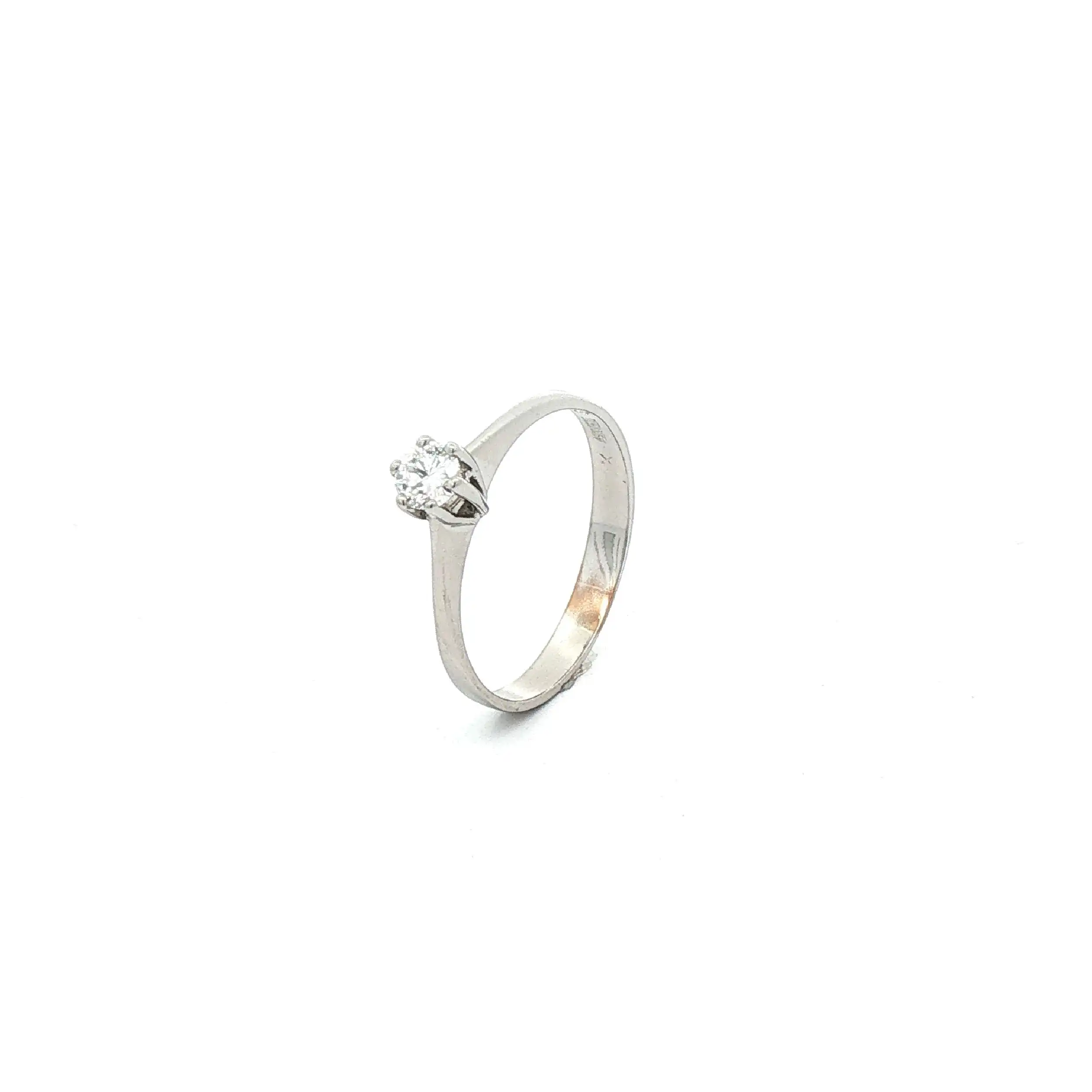 Ring Weißgold mit Brillant