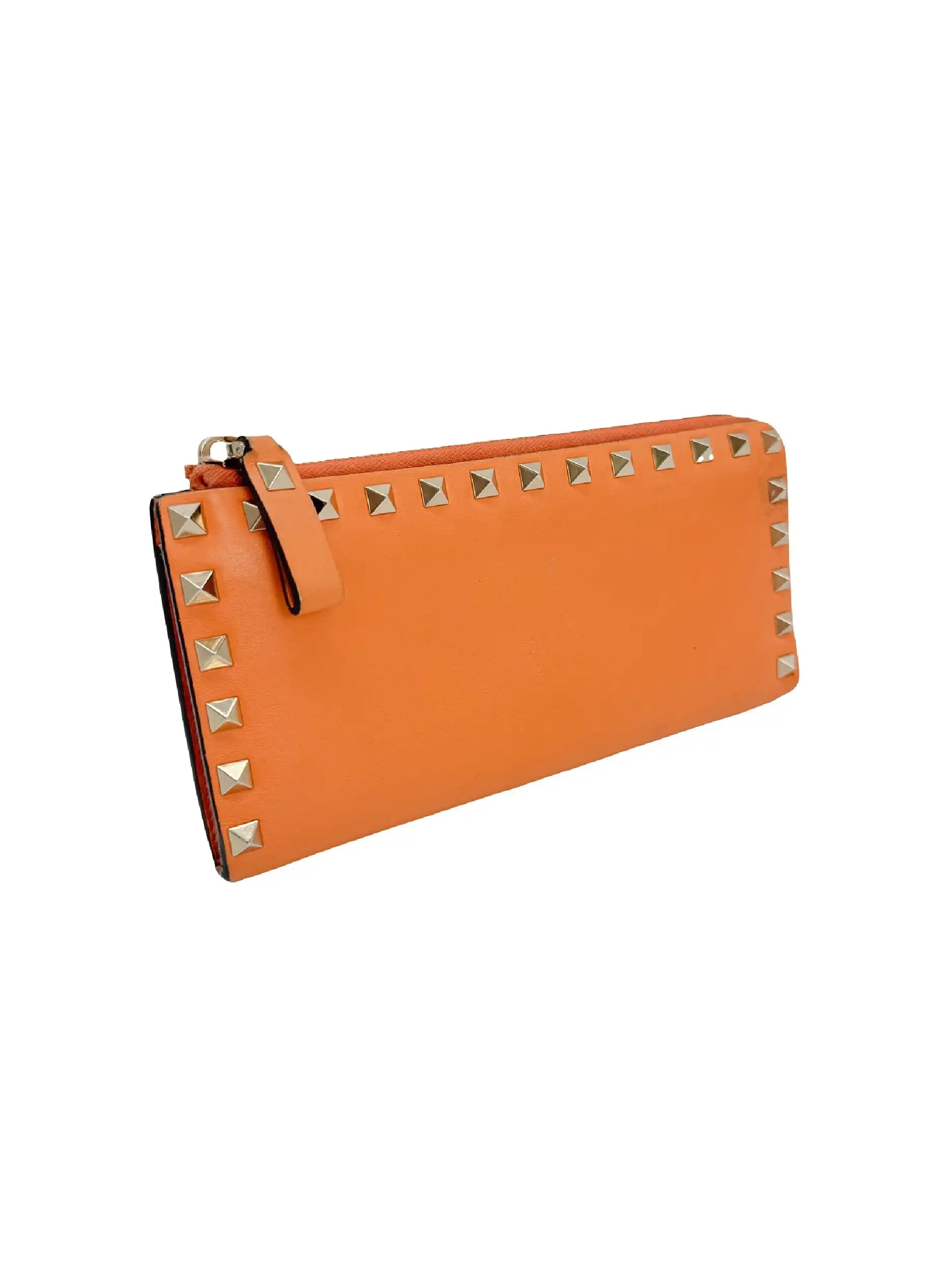 Portemonnaie "Valentino Garavani Rockstudd" in Orange