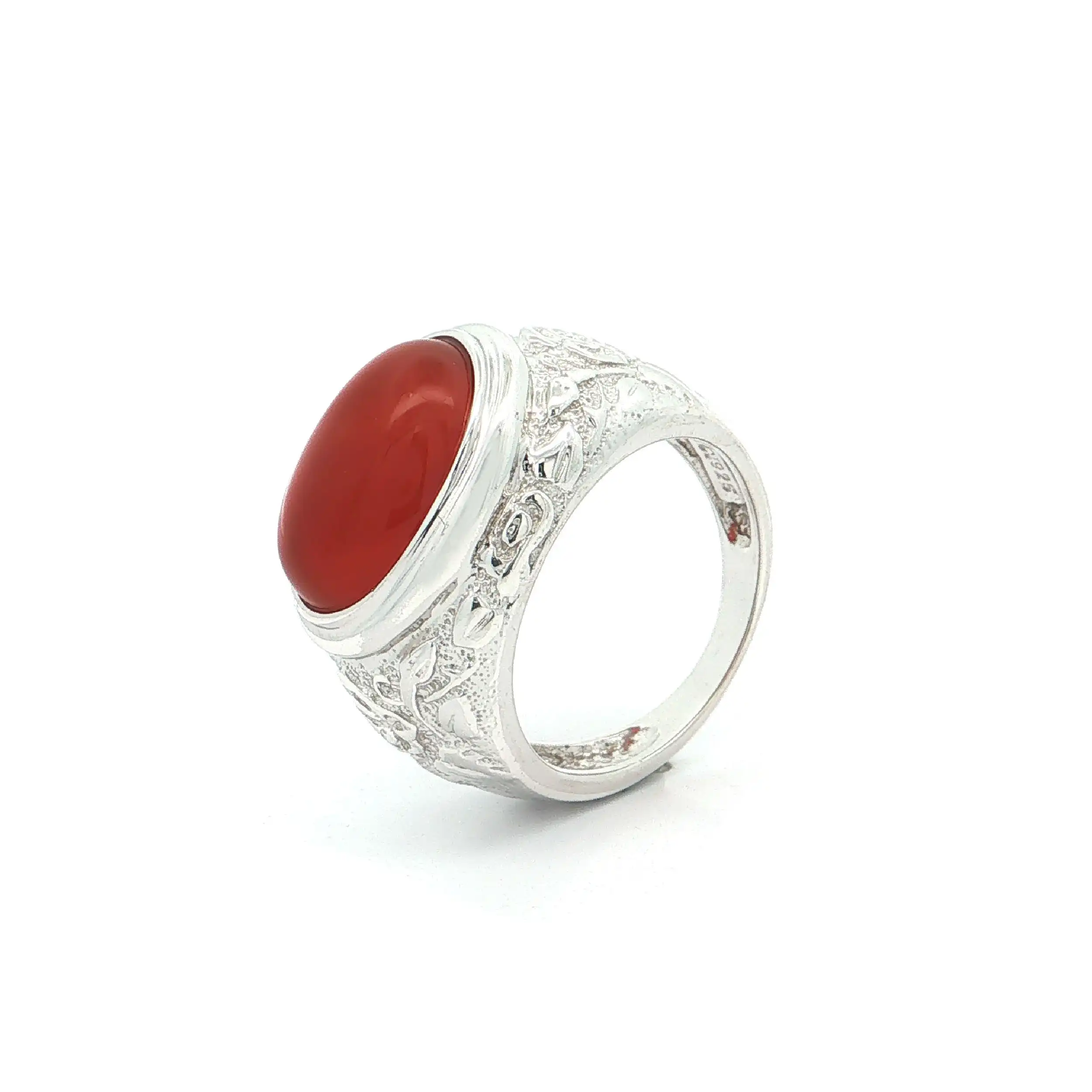 Ring Silber mit Karneol