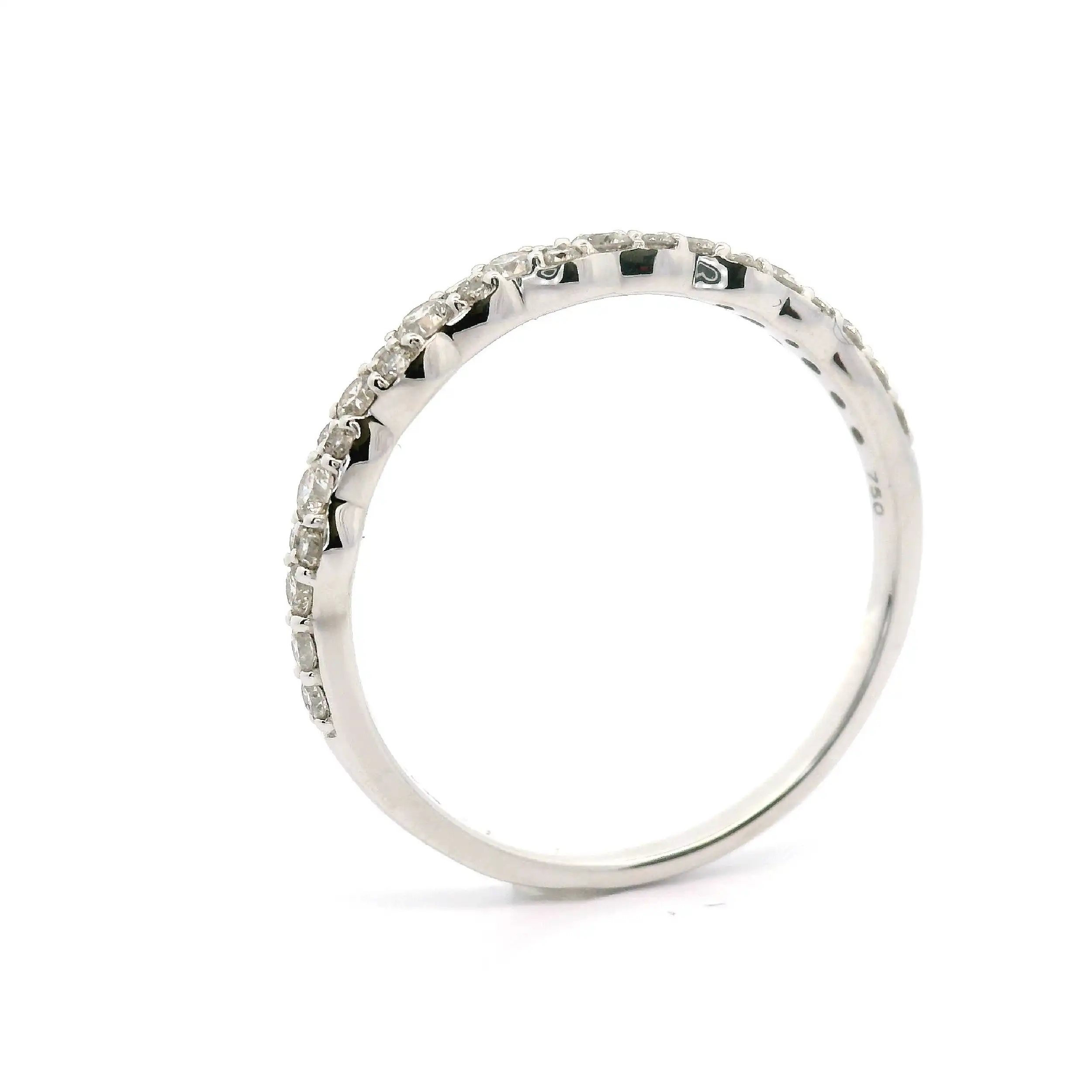 Ring Weißgold mit Brillanten