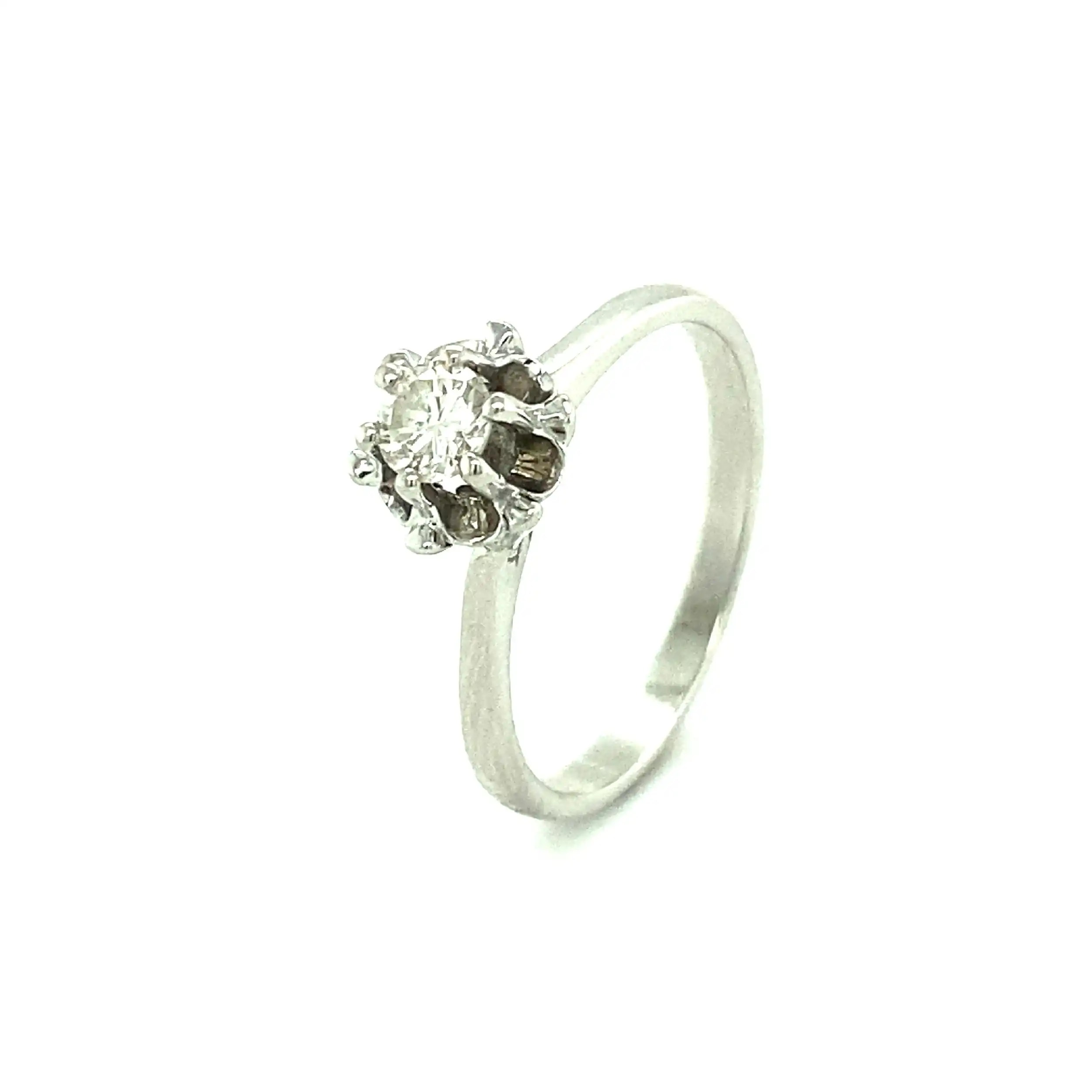 Ring Weißgold mit Brillant