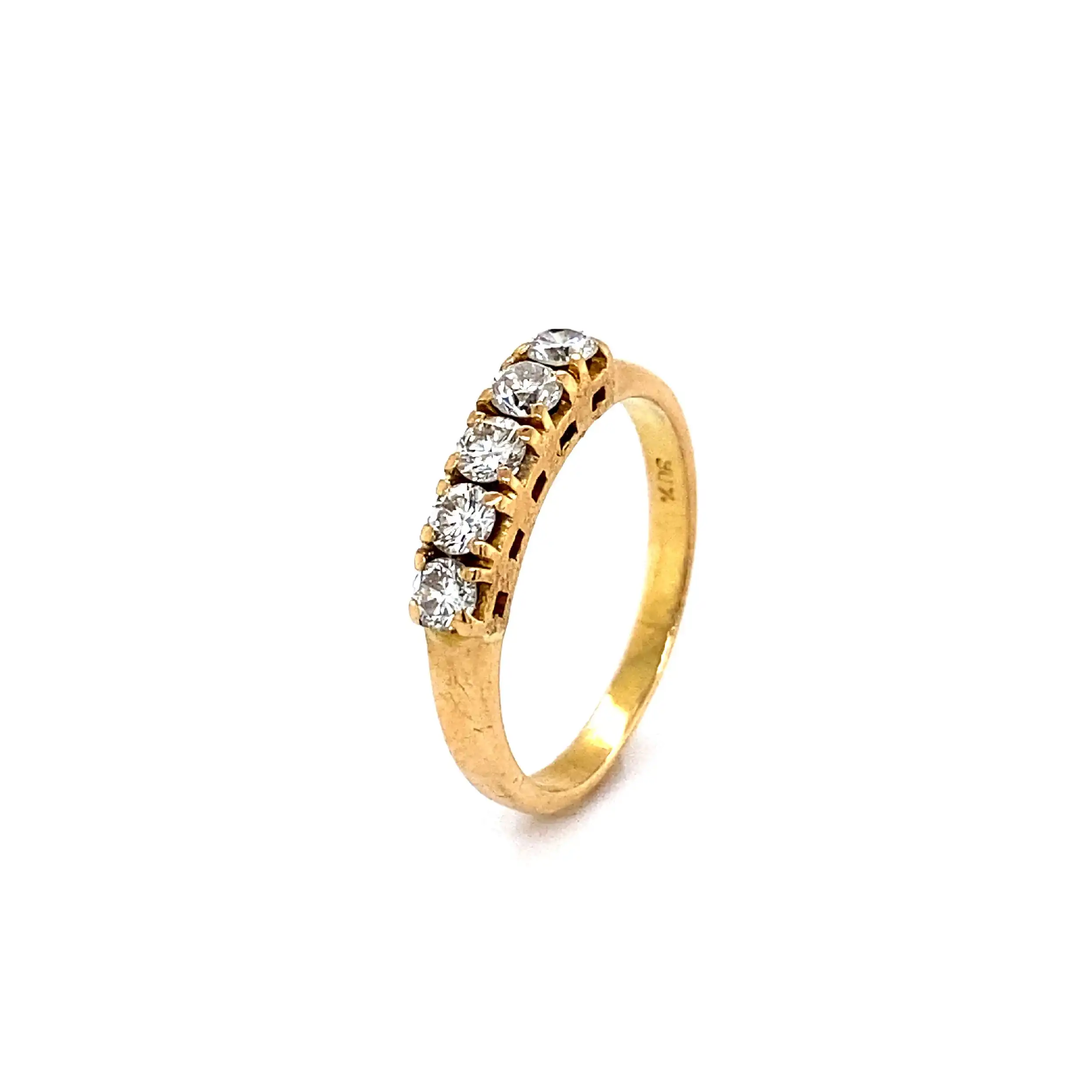 Ring Gelbgold mit Brillanten Ring Gelbgold mit Brillanten