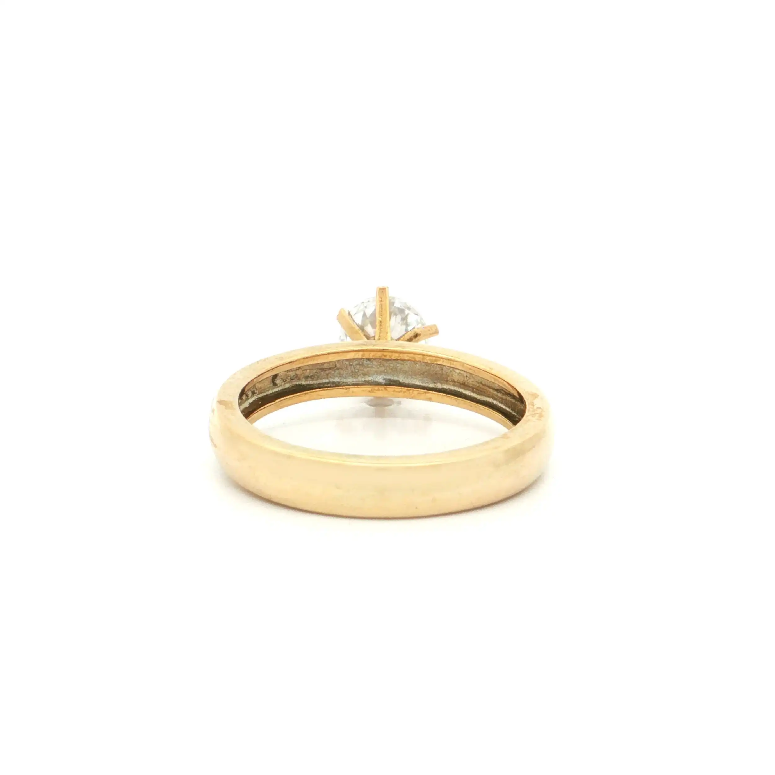 Ring Silber vergoldet mit Zirkonia