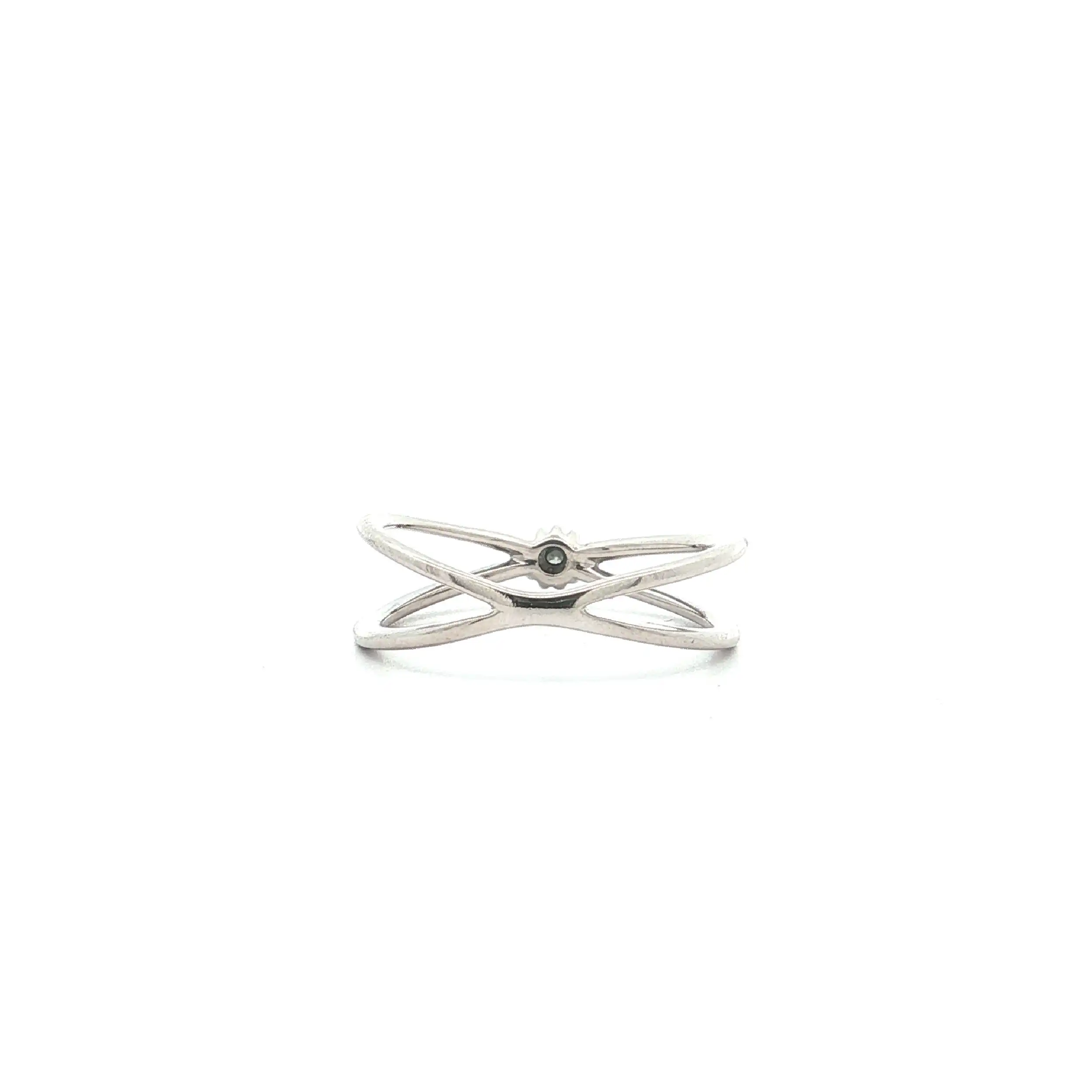 Ring Weißgold Christ mit Brillant Ring Weißgold Christ mit Brillant