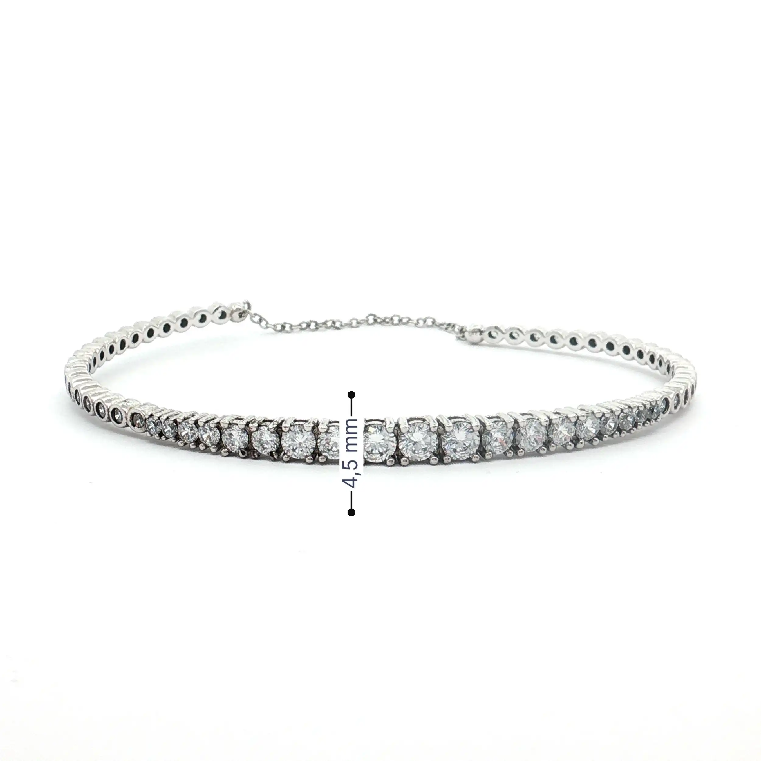 Armreif Silber mit Zirkonia Armreif Silber mit Zirkonia