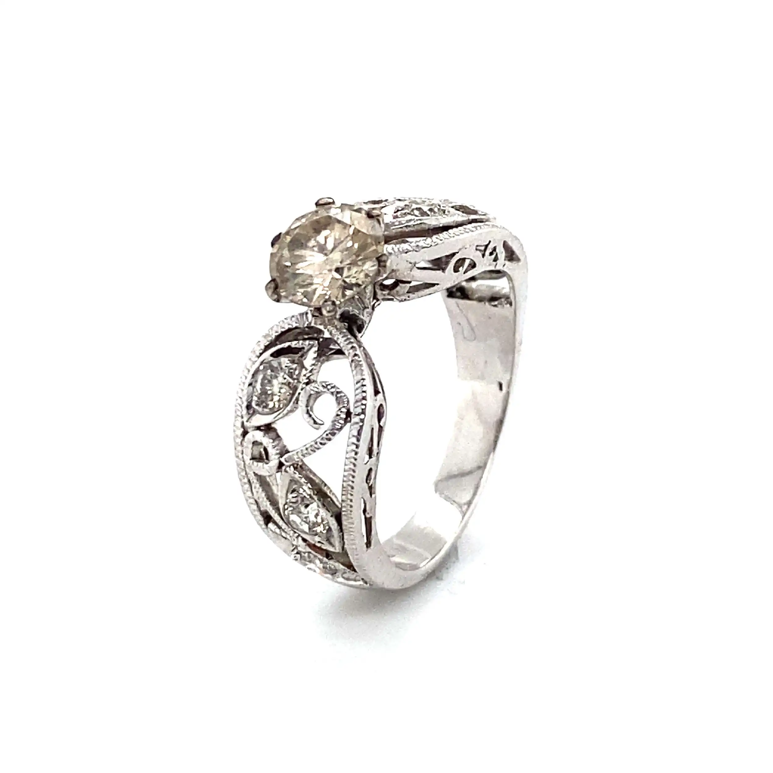 Ring Weißgold mit Brillanten ca. 1,50 ct Ring Weißgold mit Brillanten ca. 1,50 ct