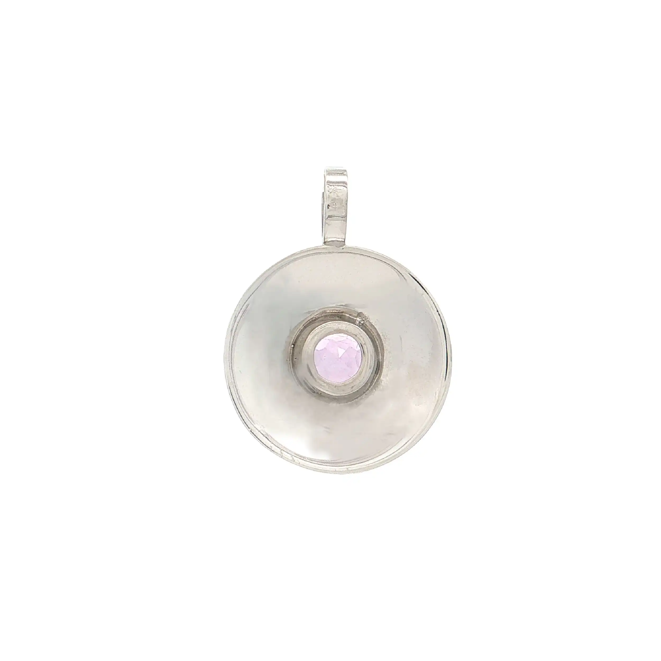 Anhänger Weißgold mit Amethyst Anhänger Weißgold mit Amethyst