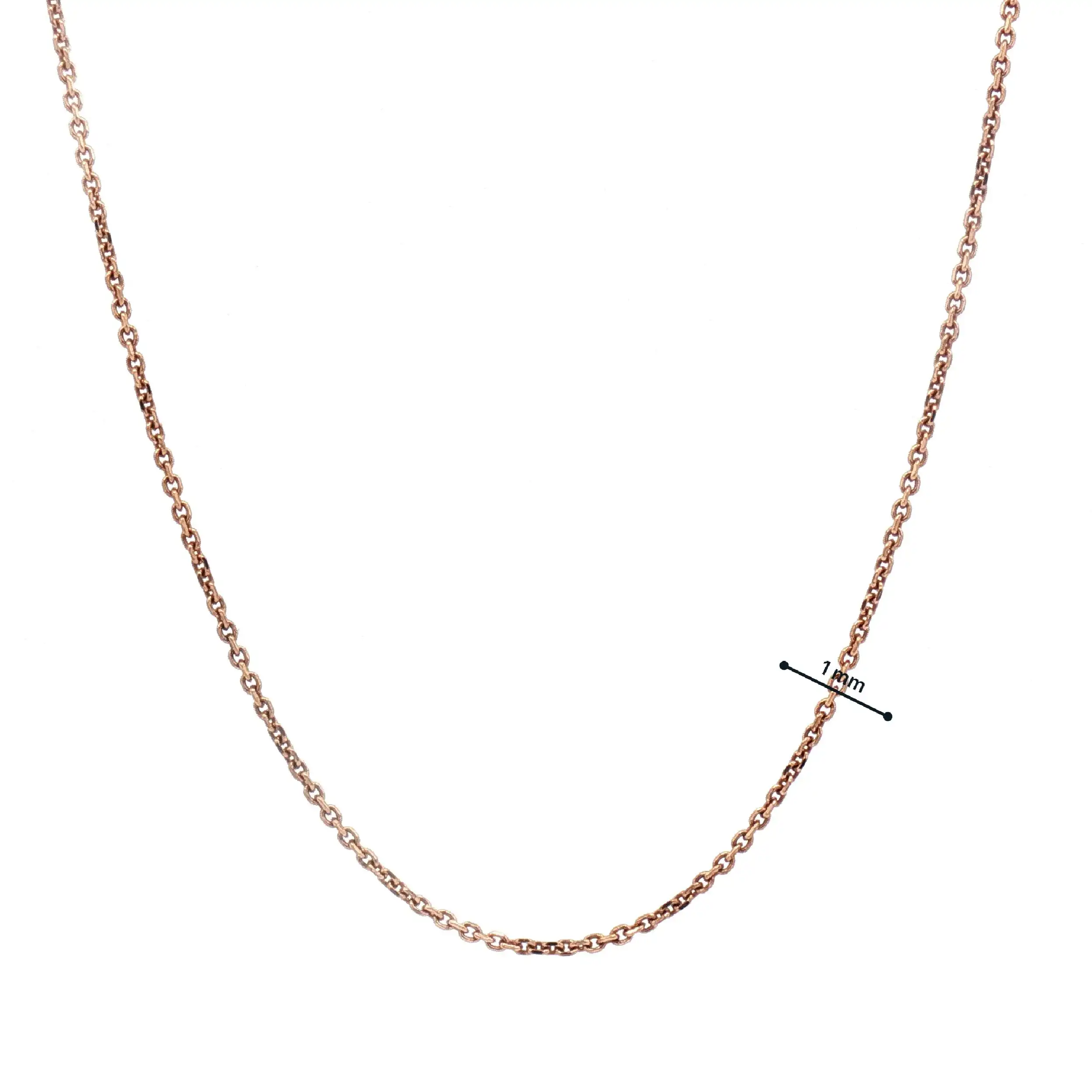 Ankerkette Rotgold