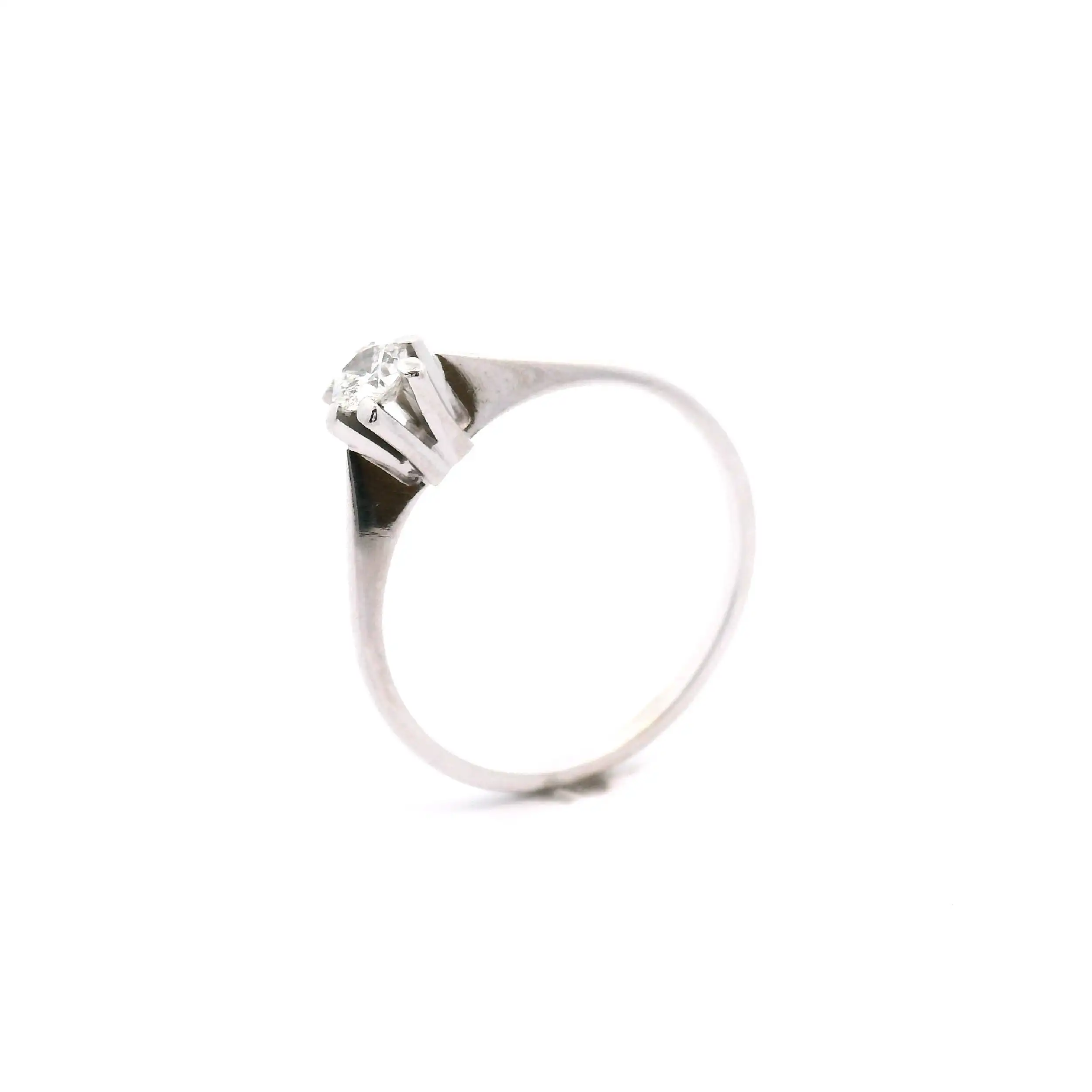 Ring Weißgold mit Brillant