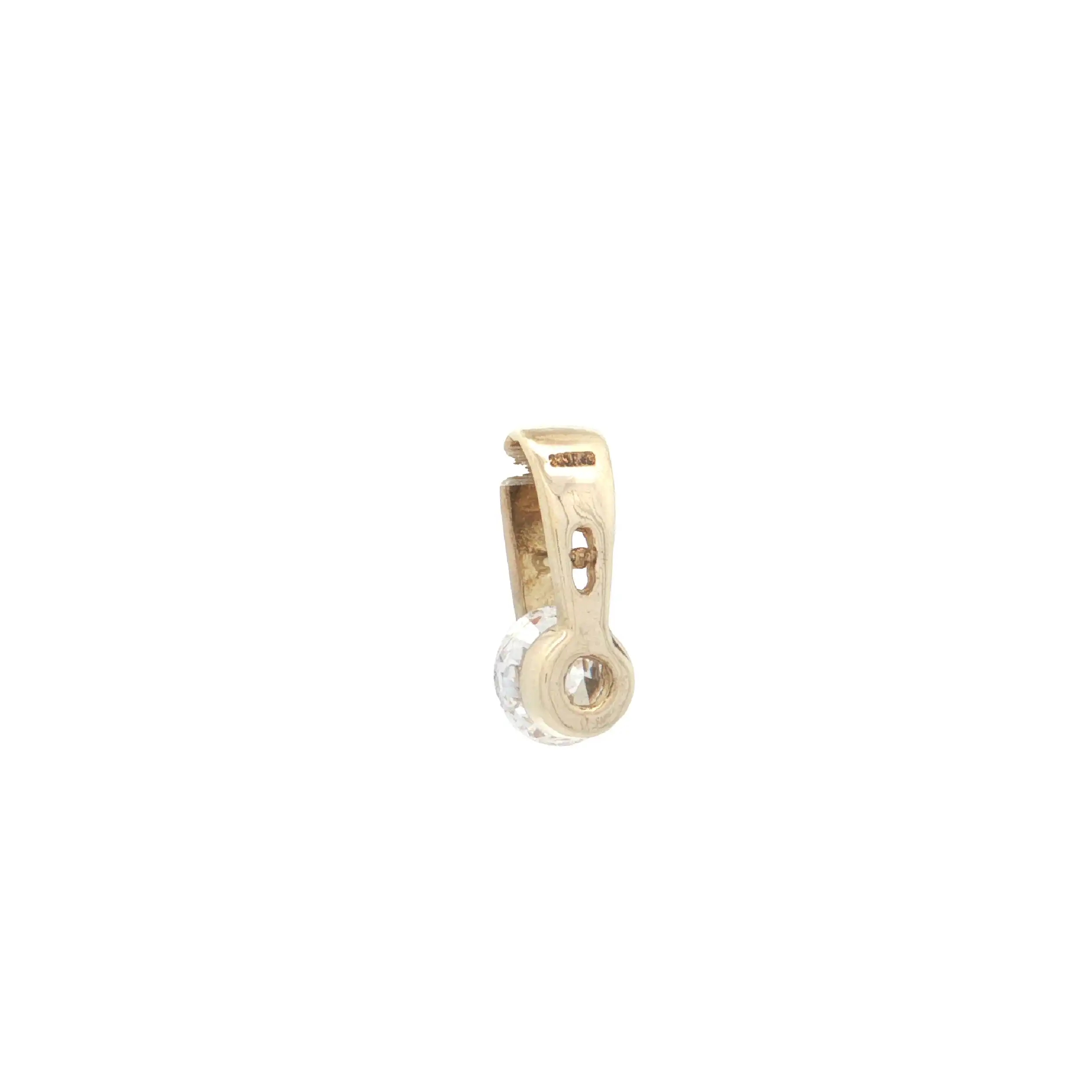 Anhänger Gelbgold mit Zirkonia Anhänger Gelbgold mit Zirkonia