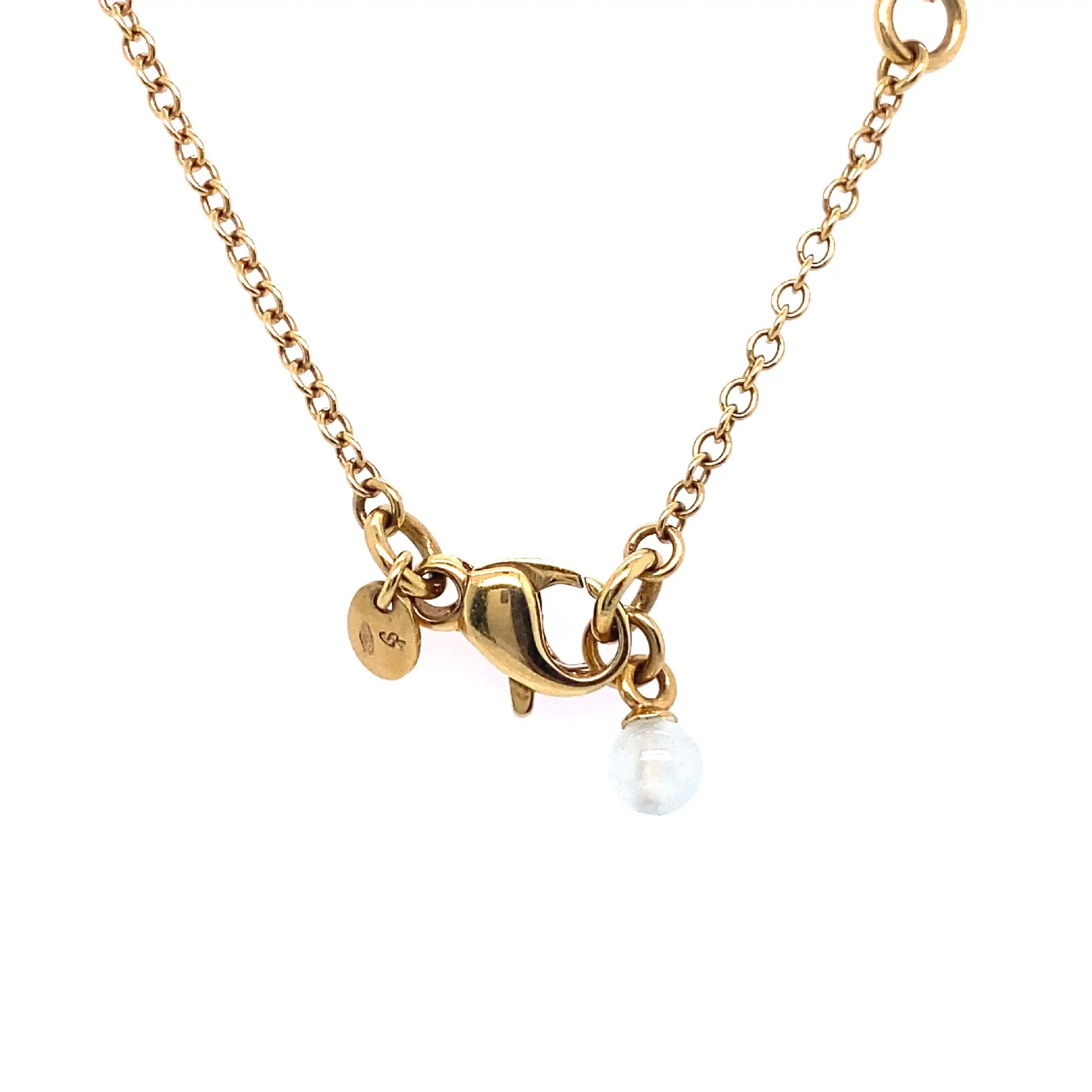 Collier Gelbgold mit bunten Quarzsteinen Collier Gelbgold mit bunten Quarzsteinen