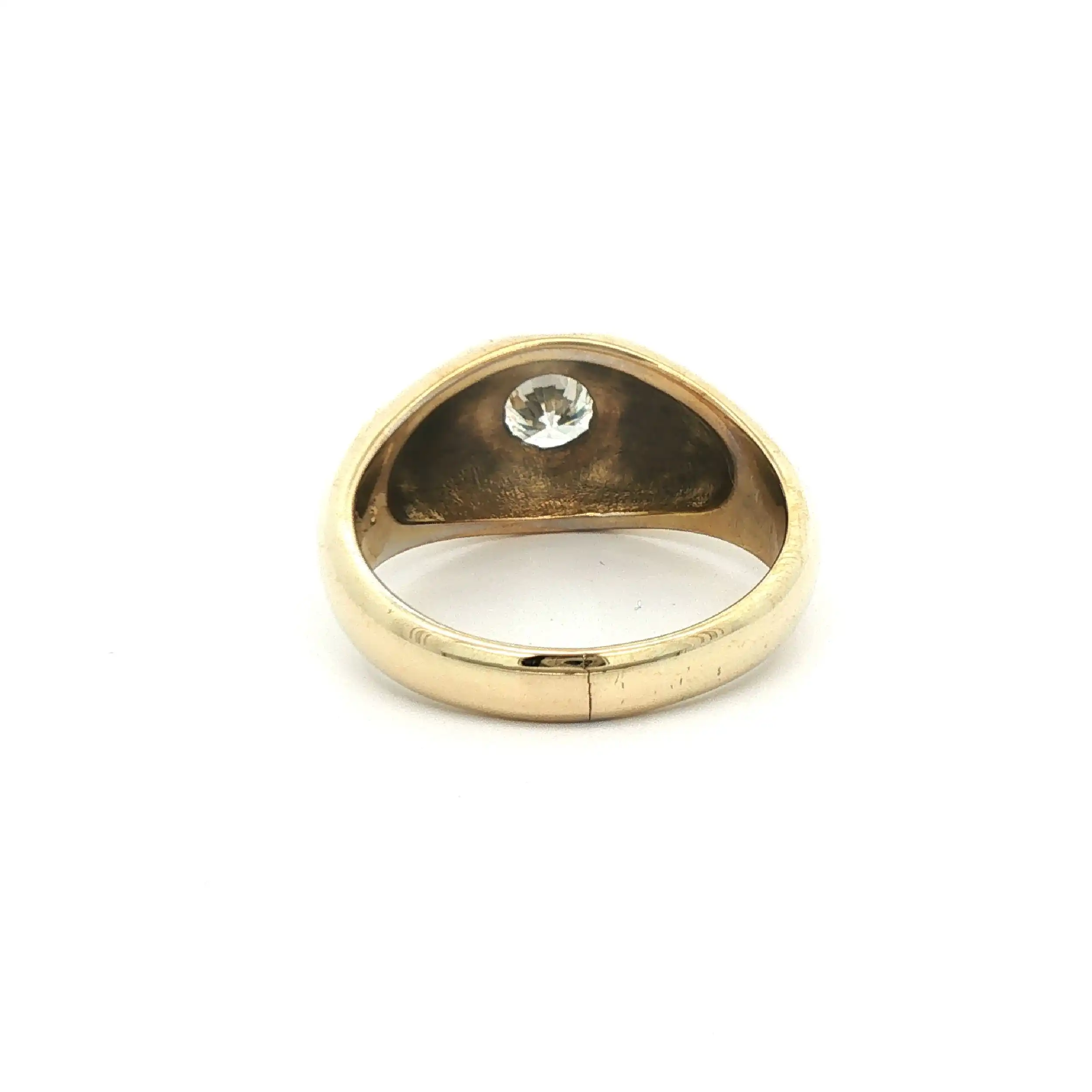 Solitärring Gelbgold mit Brillant Solitärring Gelbgold mit Brillant