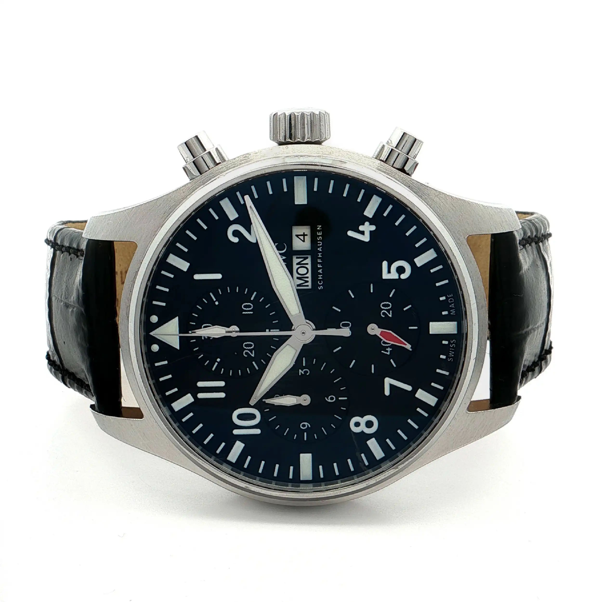 Herrenuhr IWC IW378001 Fliegerchronograph mit Box und Papieren und Chrono Kaufzertifikat Herrenuhr IWC IW378001 Fliegerchronograph mit Box und Papieren und Chrono Kaufzertifikat