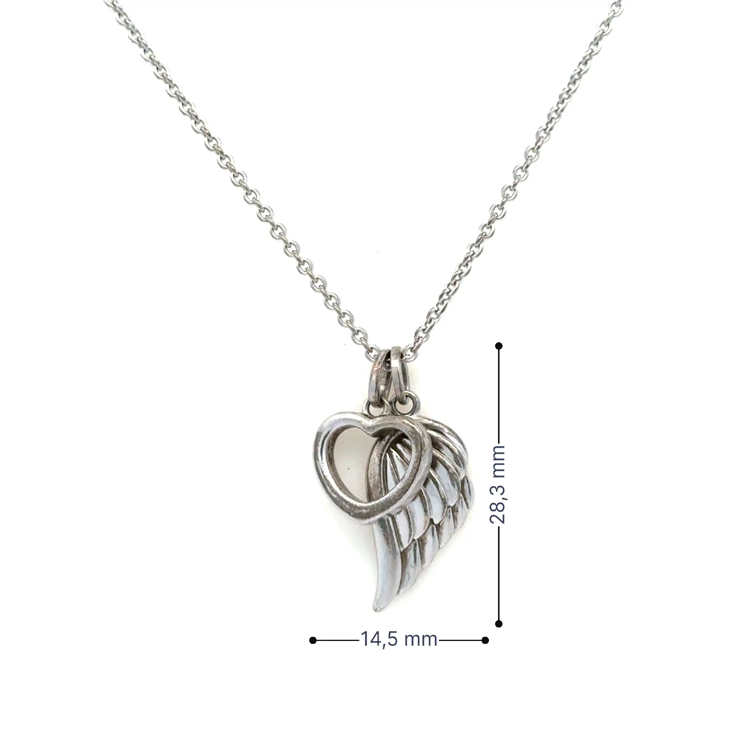 Silber Rundankerkette mit 3 Anhänger und Zirkonia Christ Silber Rundankerkette mit 3 Anhänger und Zirkonia Christ