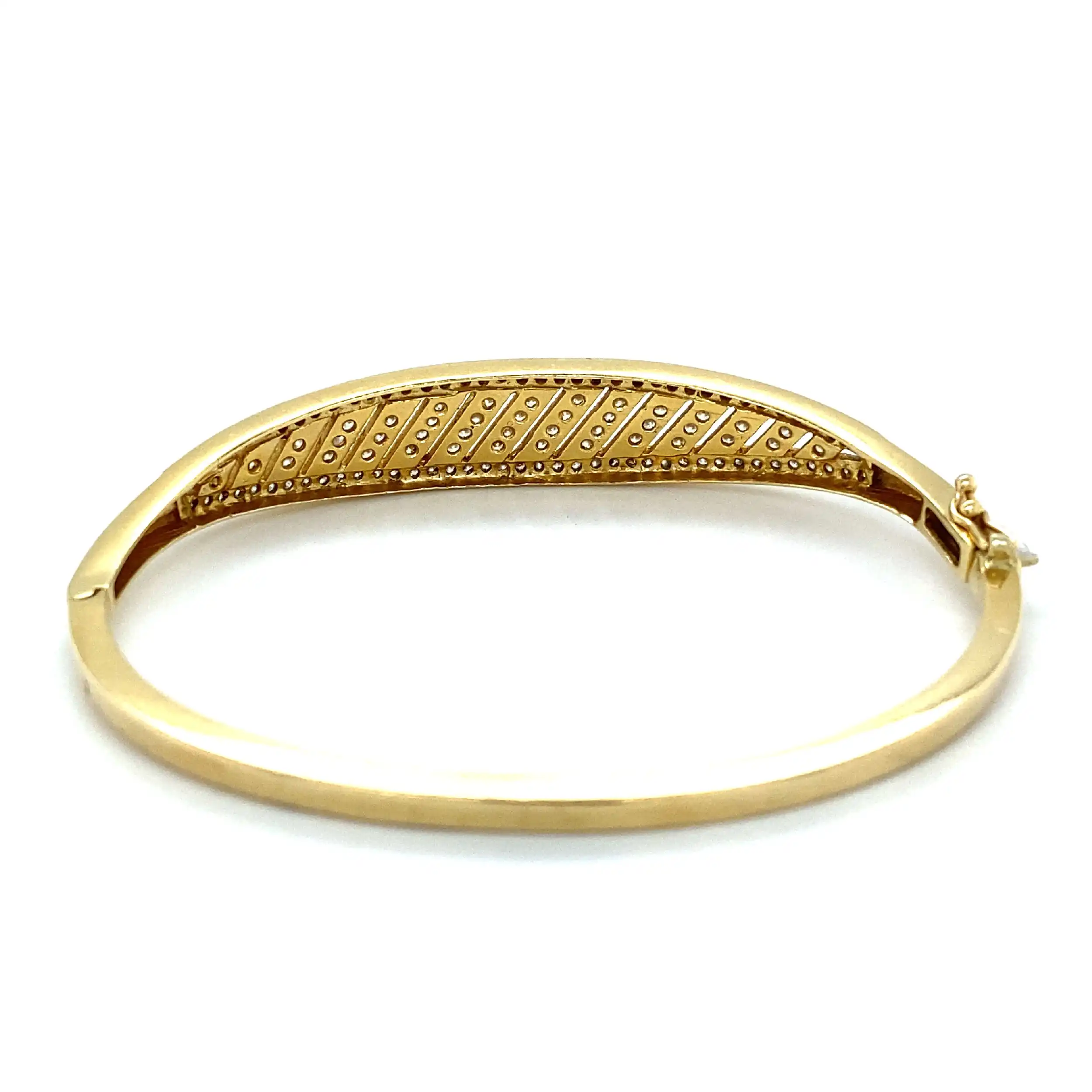 Armreif Bicolor mit Zirkonia Armreif Bicolor mit Zirkonia