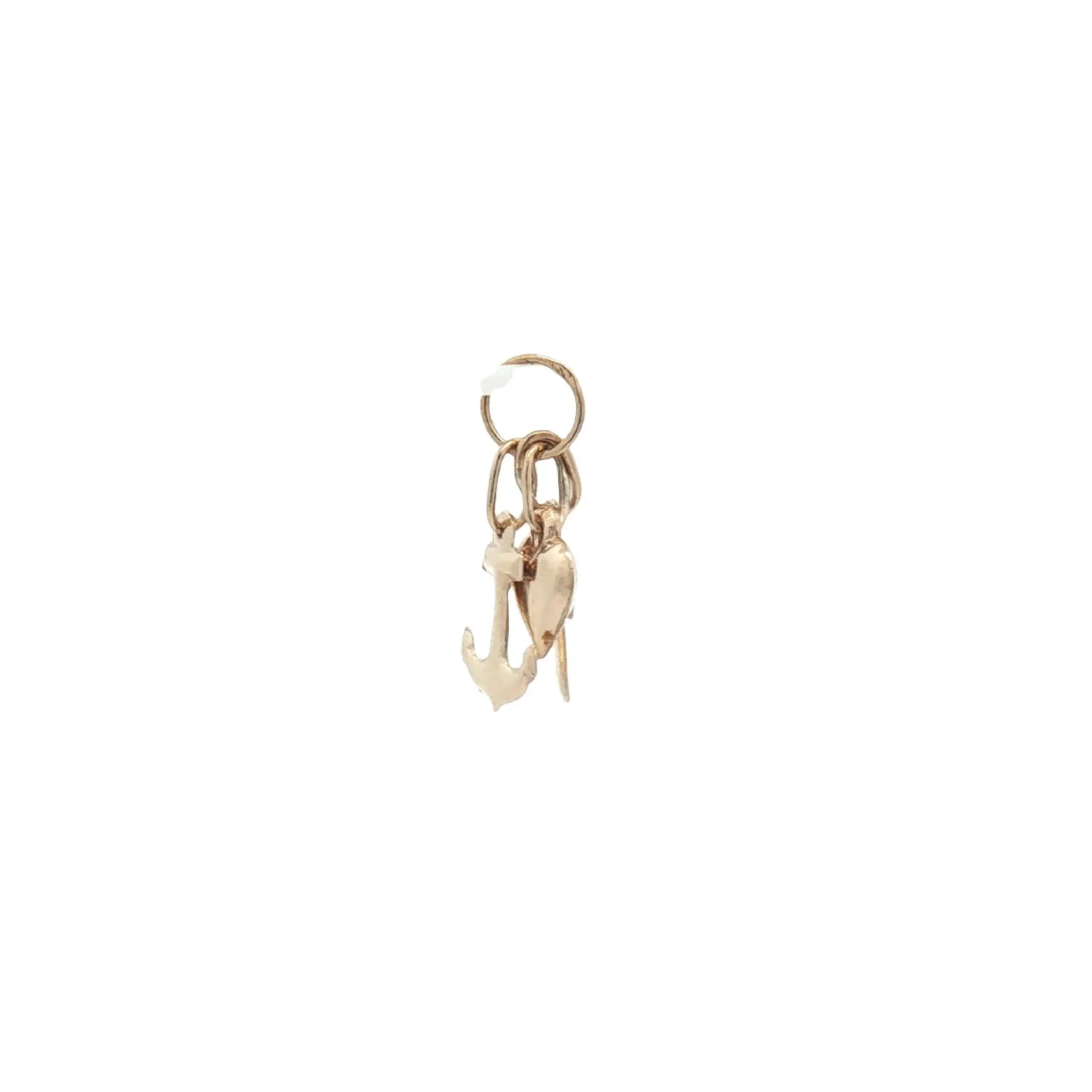 Anhänger Gelbgold Faith Hope Love