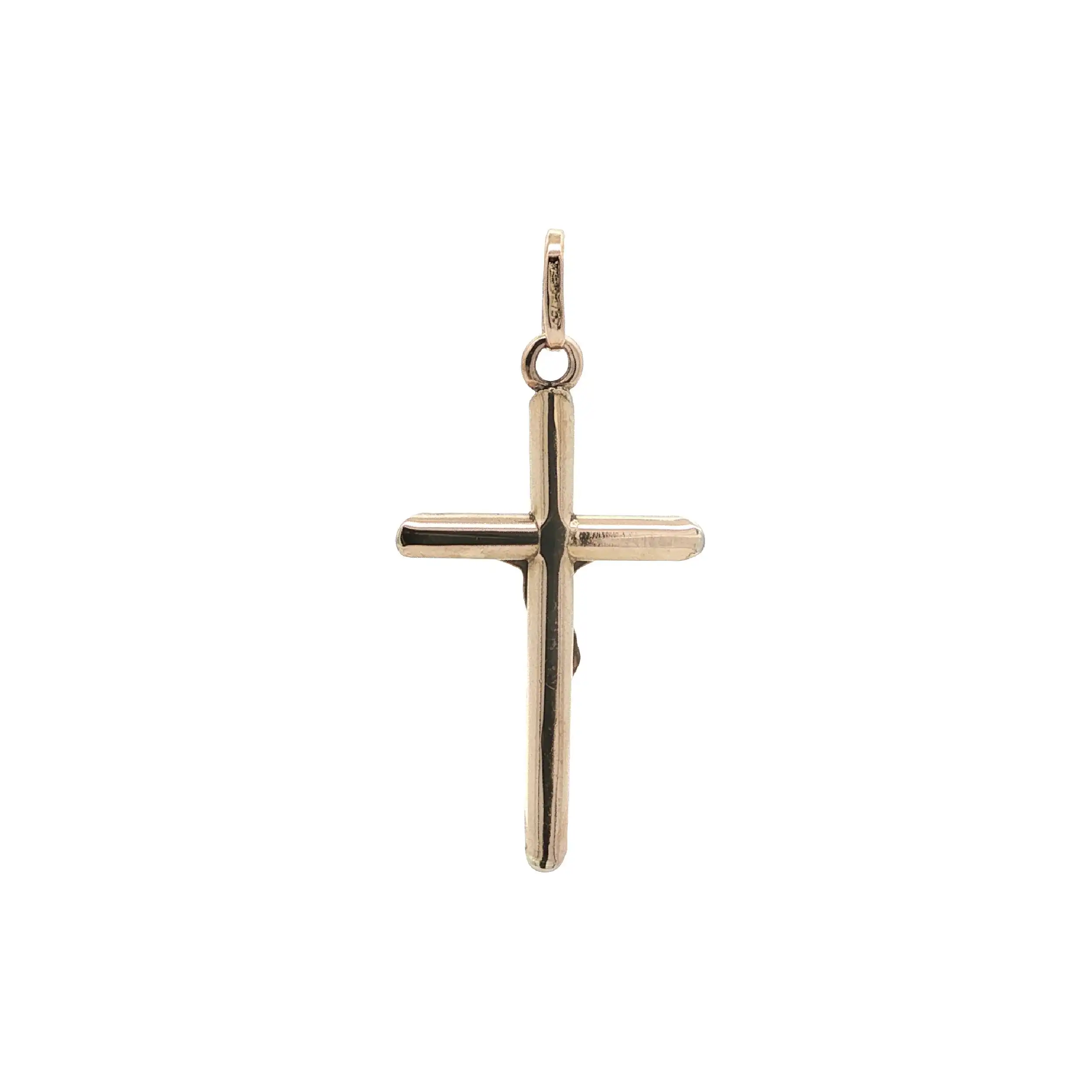 Anhänger Gelbgold Kreuz