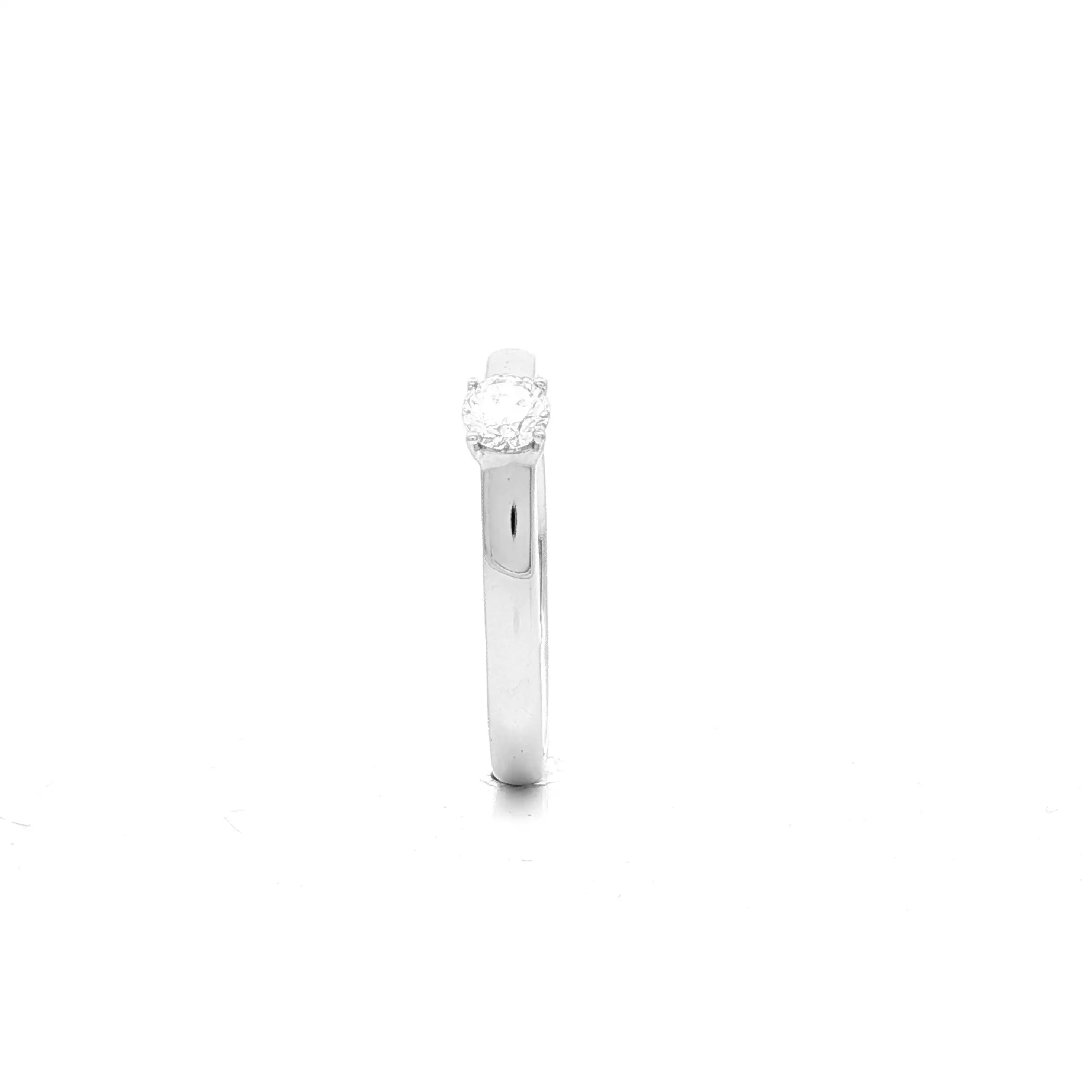 Solitärring Weißgold mit Brillant Solitärring Weißgold mit Brillant