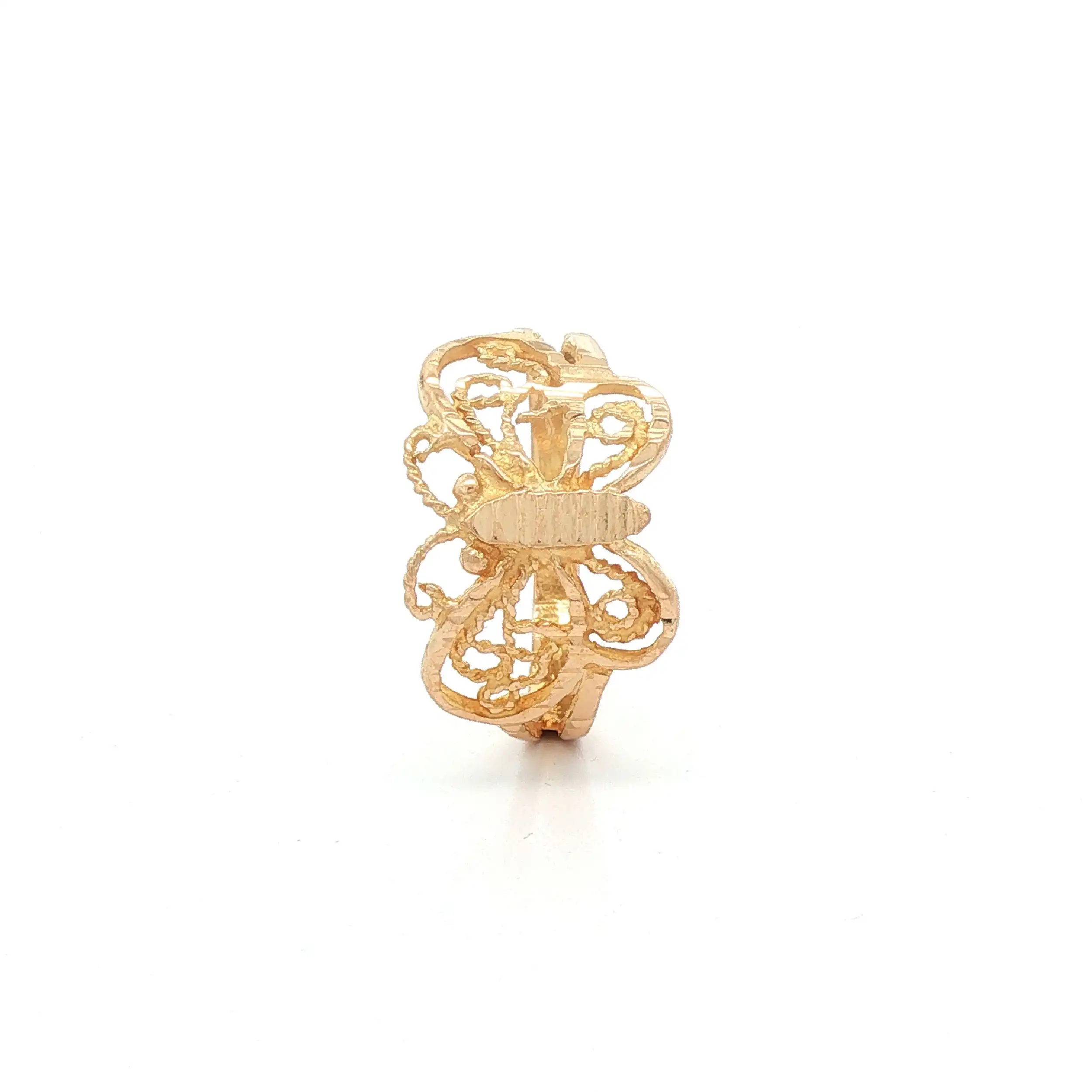 Ring Gelbgold Schmetterling