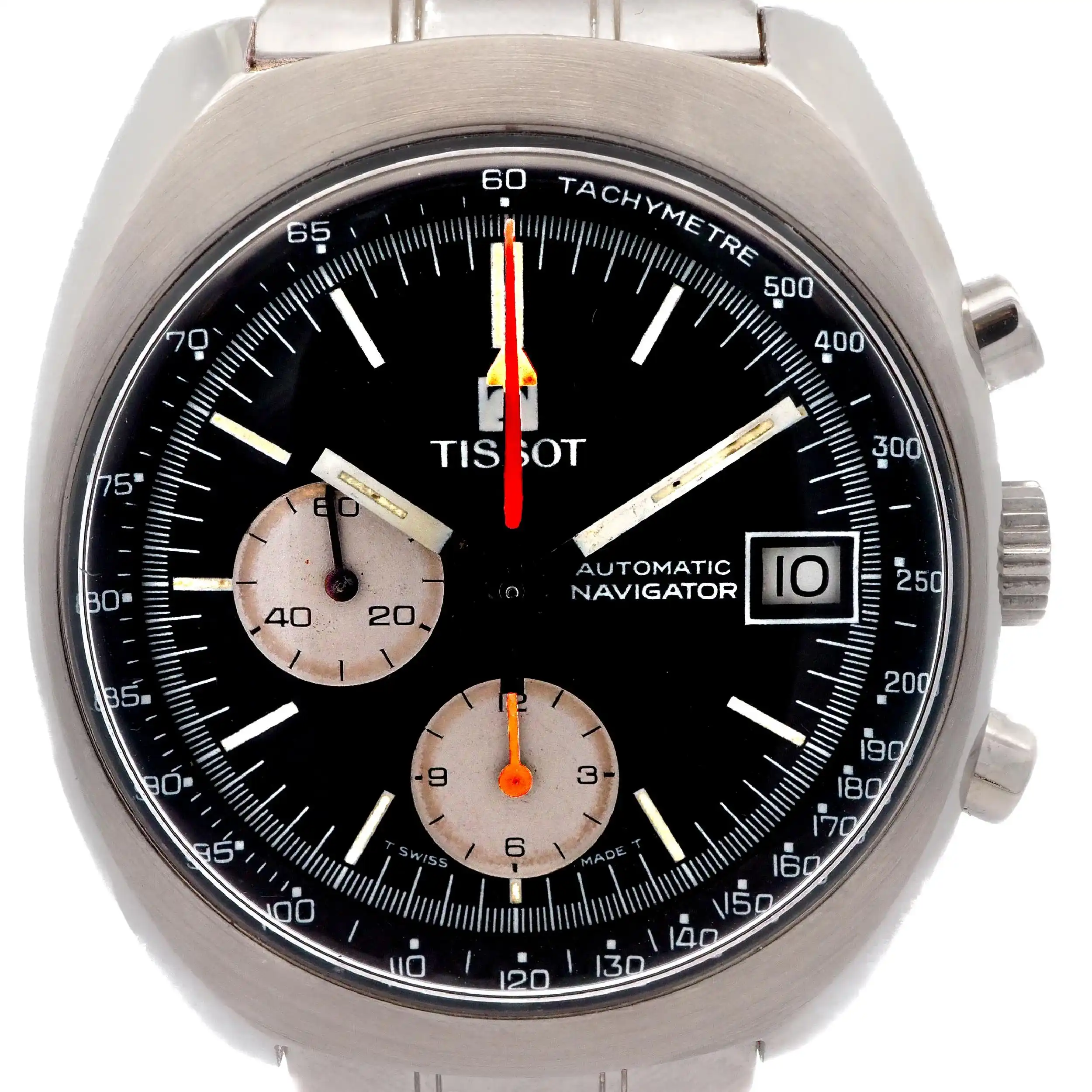 Herrenuhr Tissot Navigator Chronograph mit Lemaniakaliber 1341 Herrenuhr Tissot Navigator Chronograph mit Lemaniakaliber 1341