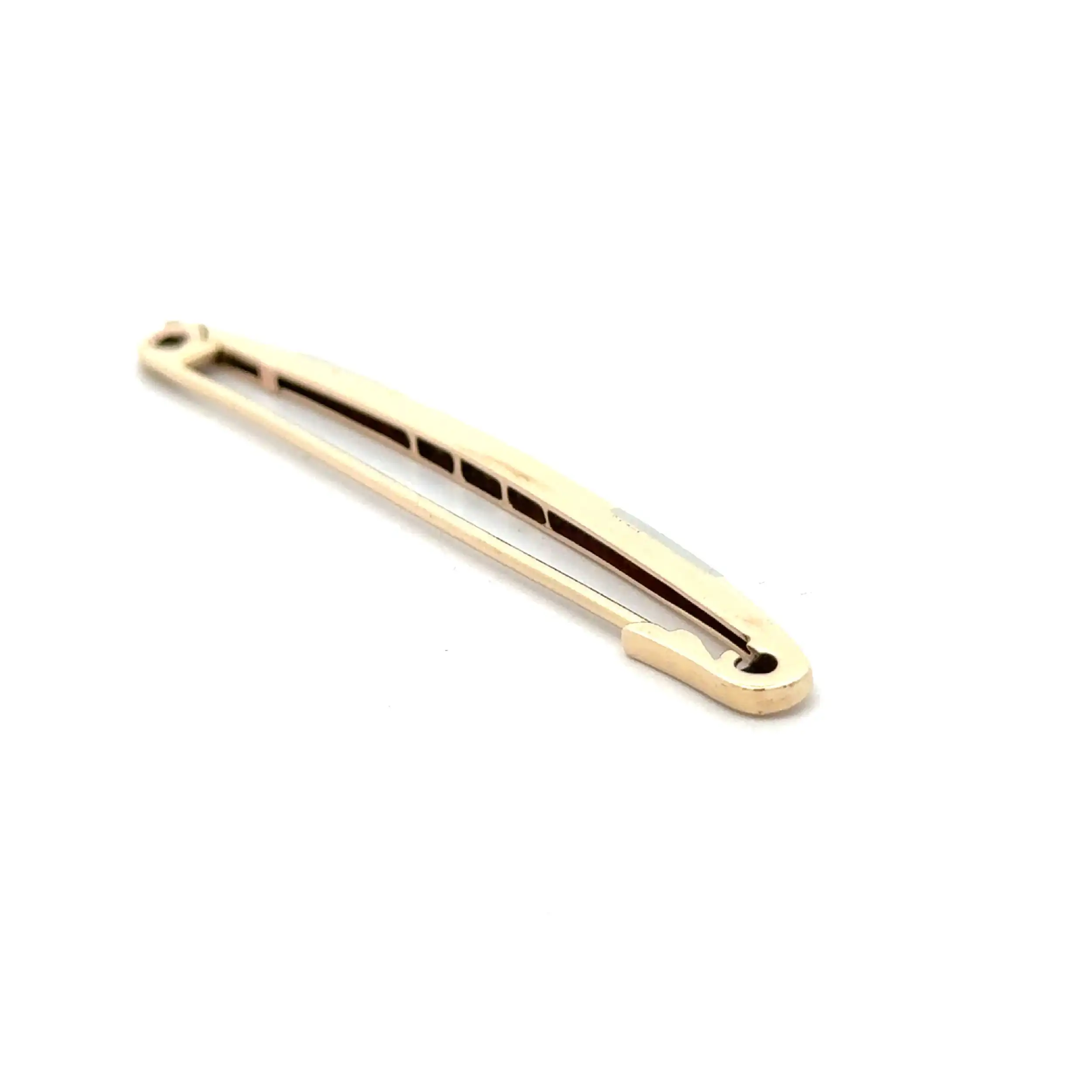 Nadel Gelbgold mit Saphiren & Diamantrosen Nadel Gelbgold mit Saphiren & Diamantrosen