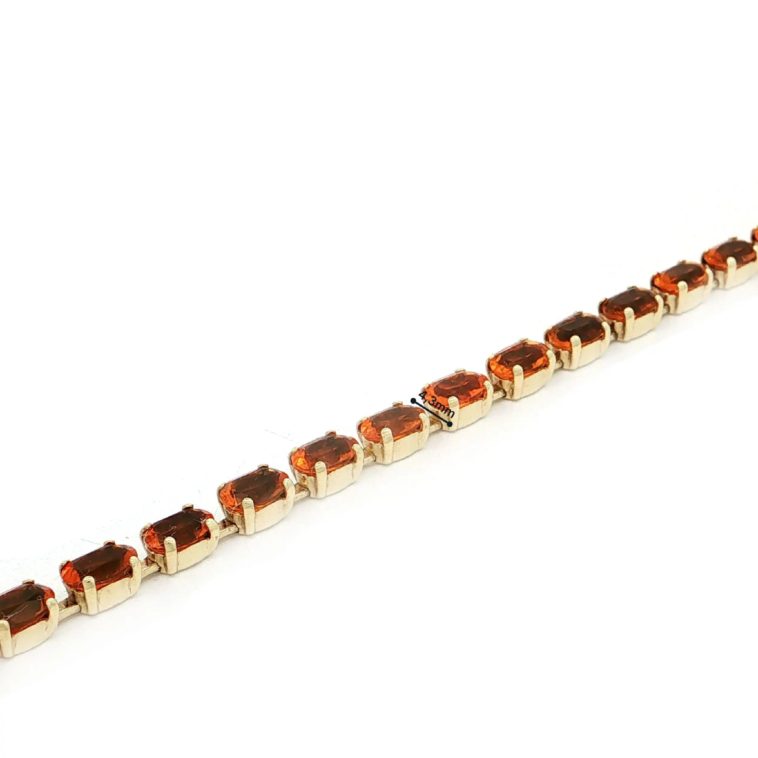 Armband Gelbgold mit Madeira Citrin Armband Gelbgold mit Madeira Citrin