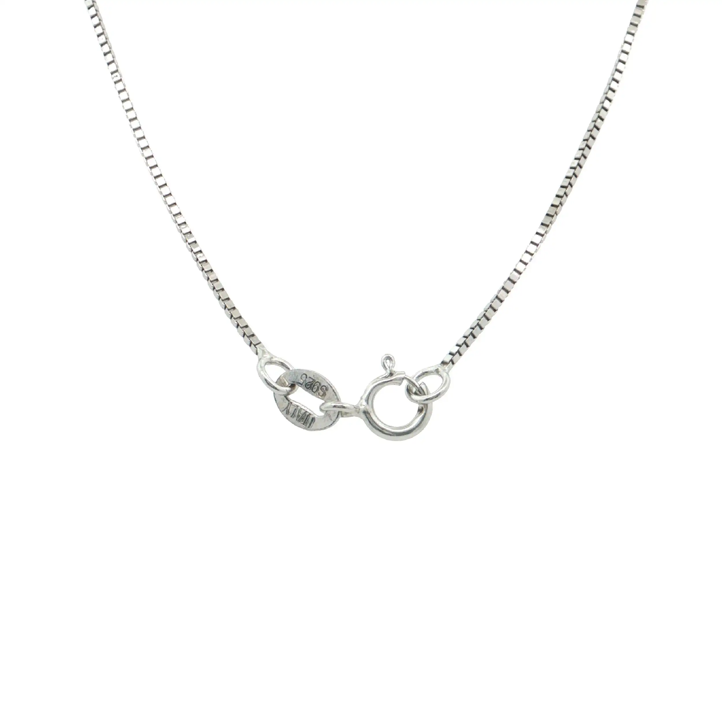 Kette Silber mit Anhänger mit Zirkonia Kette Silber mit Anhänger mit Zirkonia
